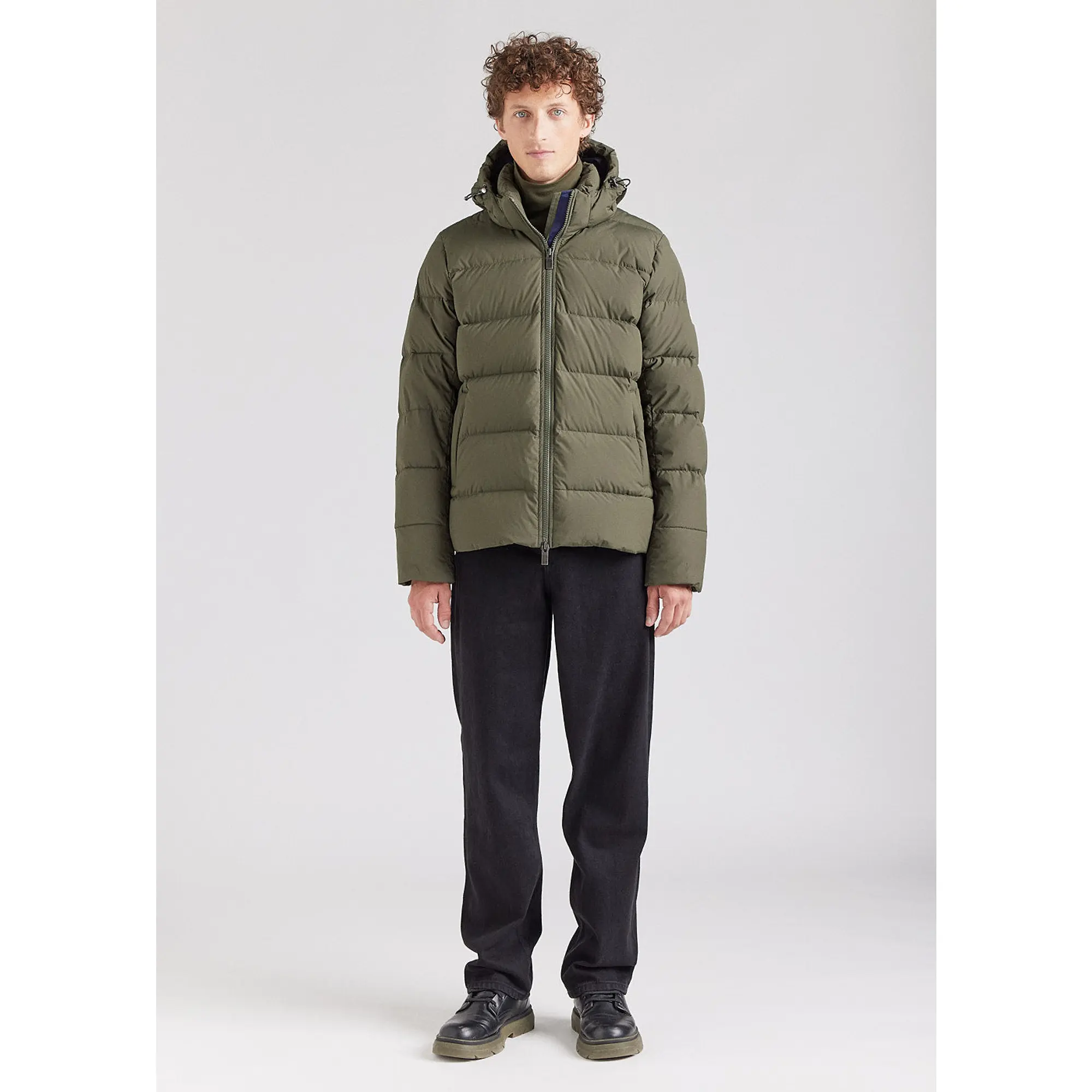 Product image 5 of 11 of Pyrenex Men's Spoutnic Down Jacket - Deep Khaki