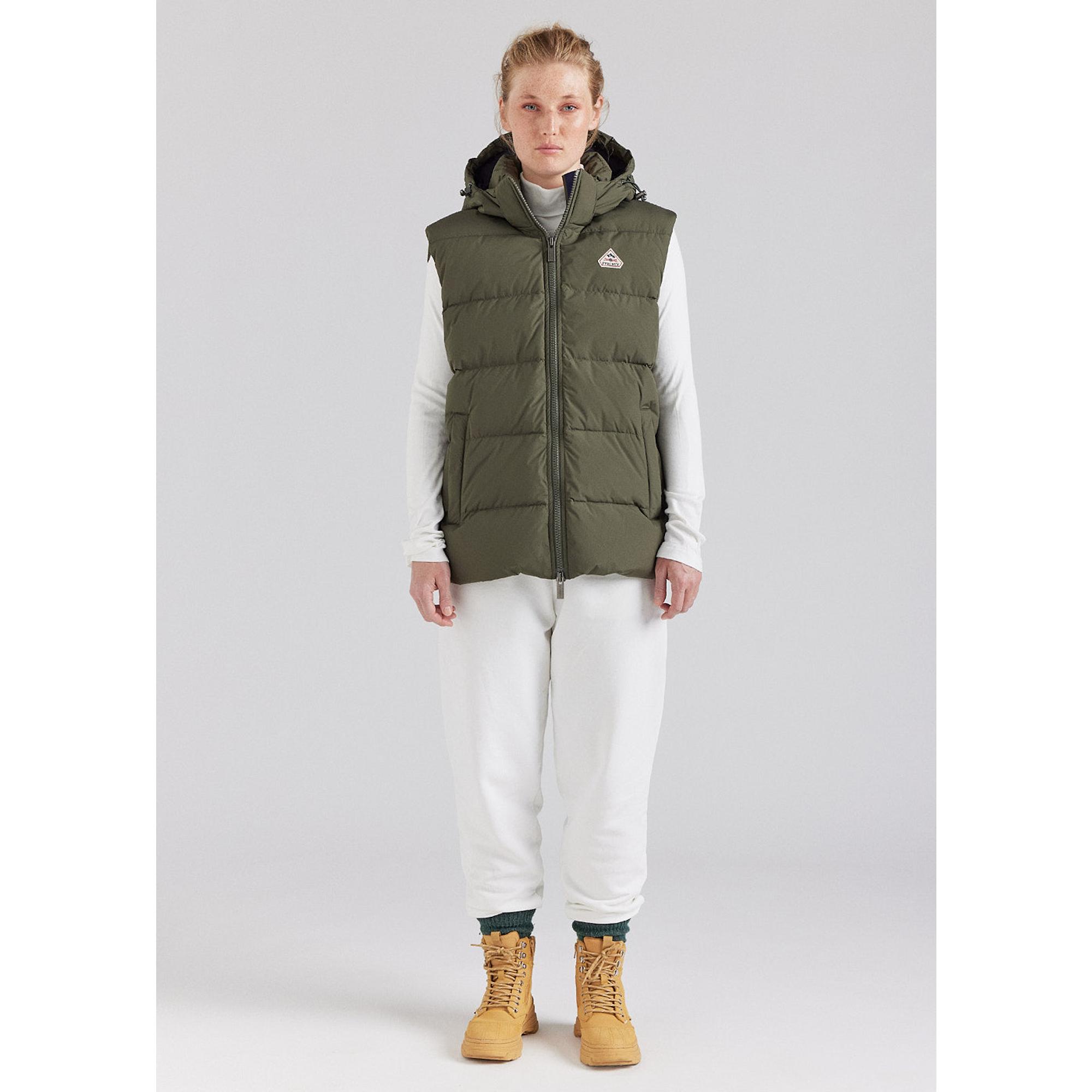 Pyrenex Unisex Spoutnic Mini Ripstop Down Vest - Deep Khaki