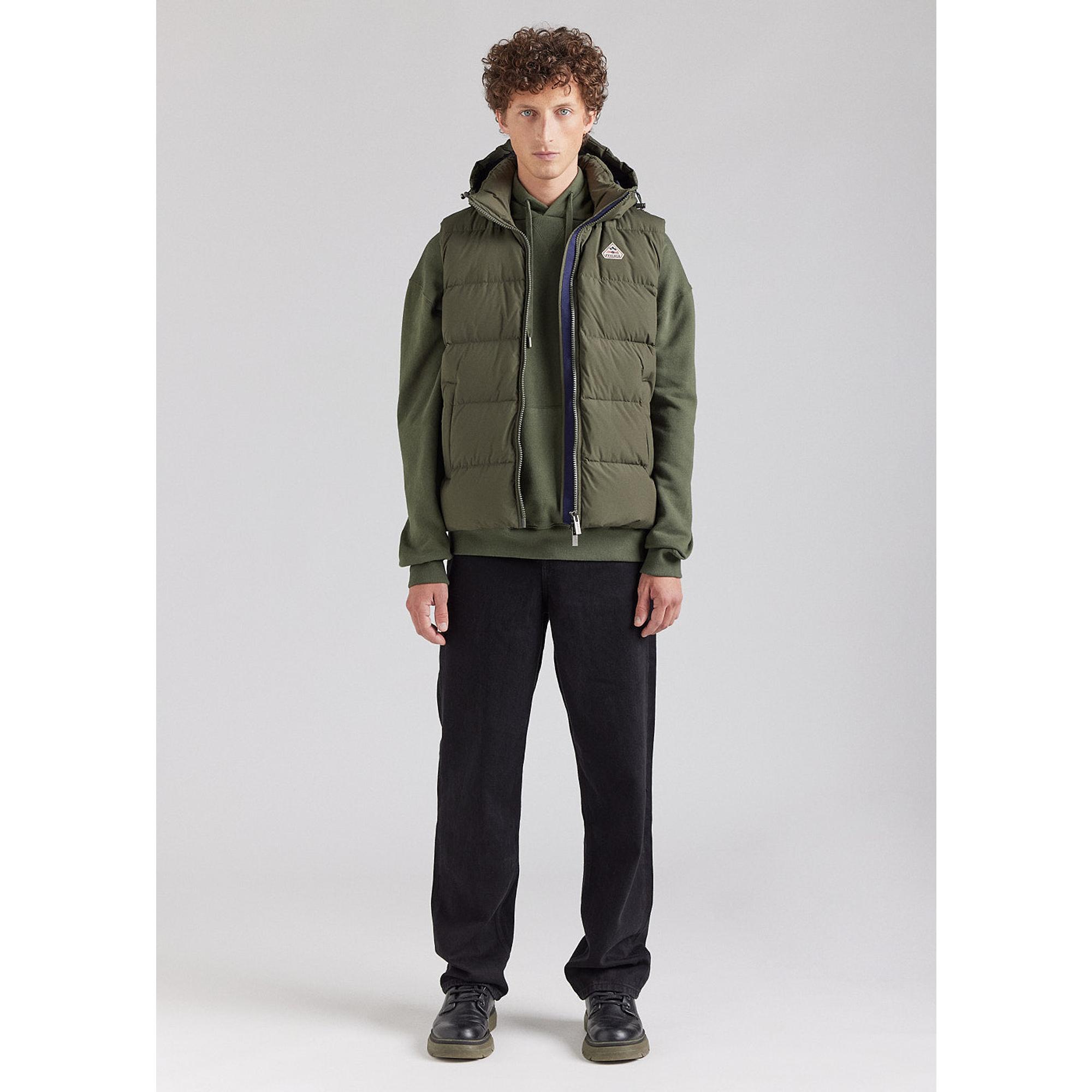 Pyrenex Unisex Spoutnic Mini Ripstop Down Vest - Deep Khaki