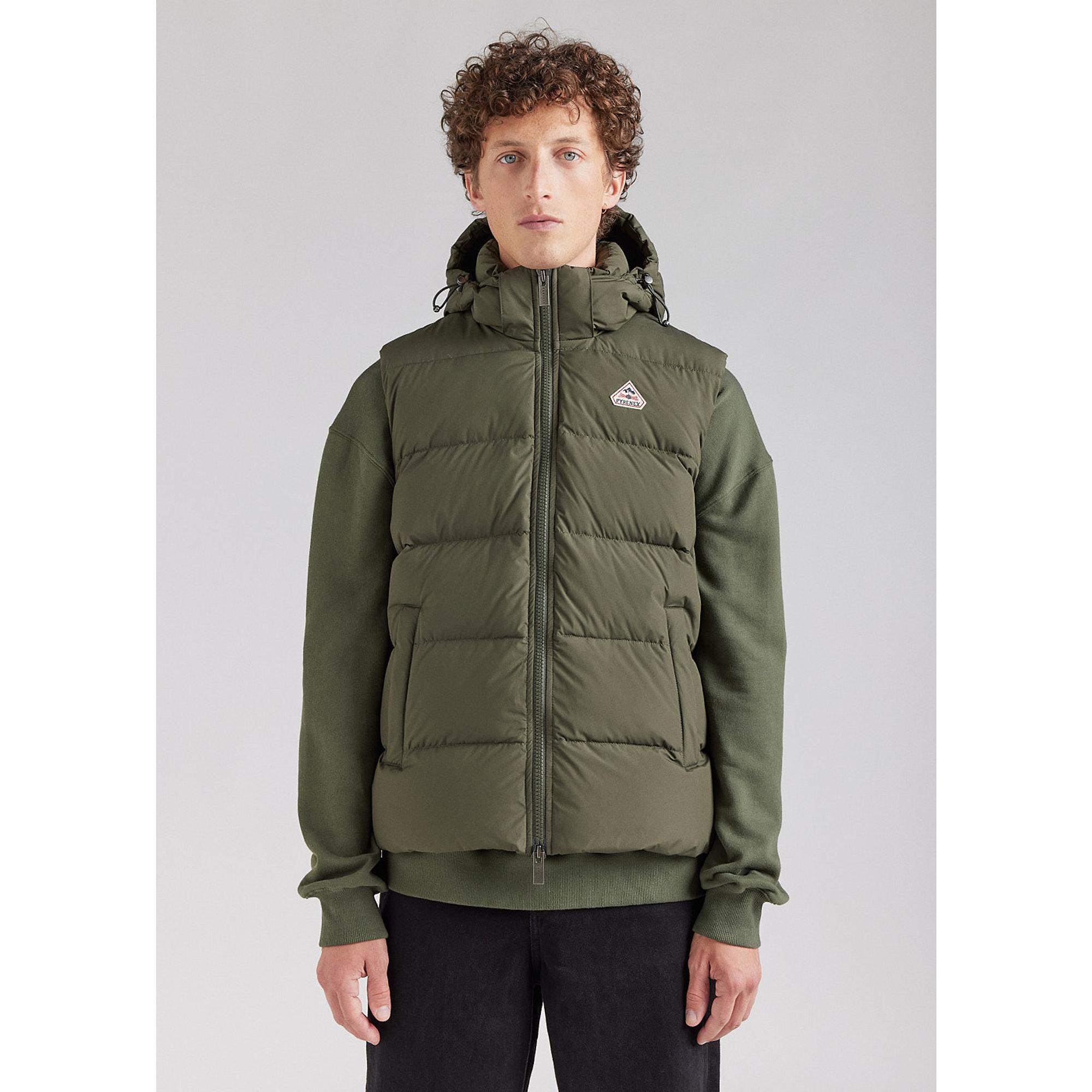 Pyrenex Unisex Spoutnic Mini Ripstop Down Vest - Deep Khaki