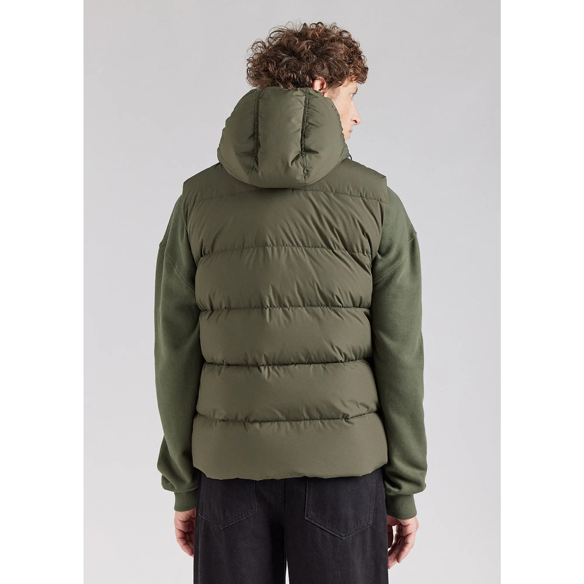 Product image 7 of 8 of Pyrenex Unisex Spoutnic Mini Ripstop Down Vest - Deep Khaki