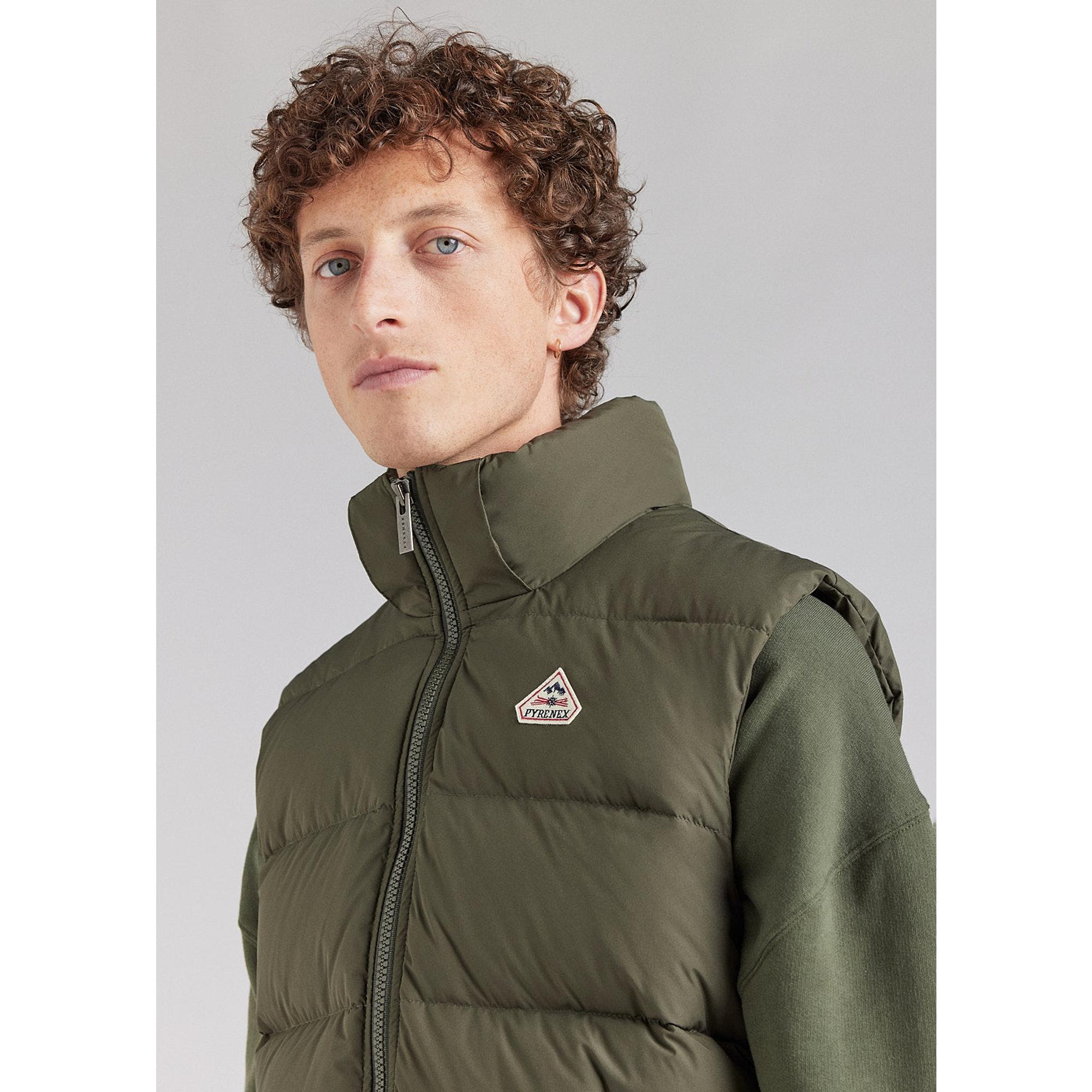 Pyrenex Unisex Spoutnic Mini Ripstop Down Vest - Deep Khaki