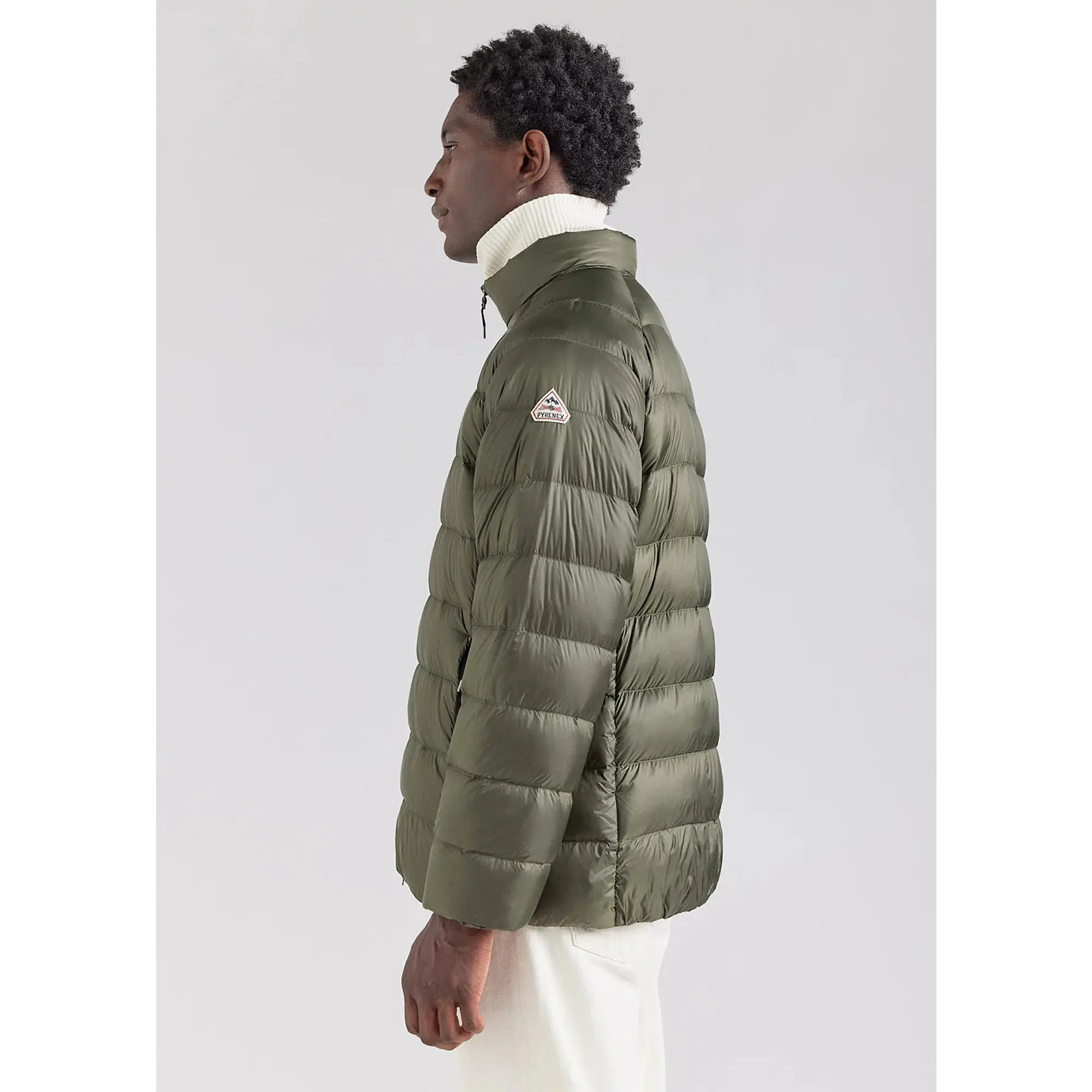 Product image 4 of 5 of Pyrenex Men's Arial 2 Ultra Light Down Jacket - Deep Khaki