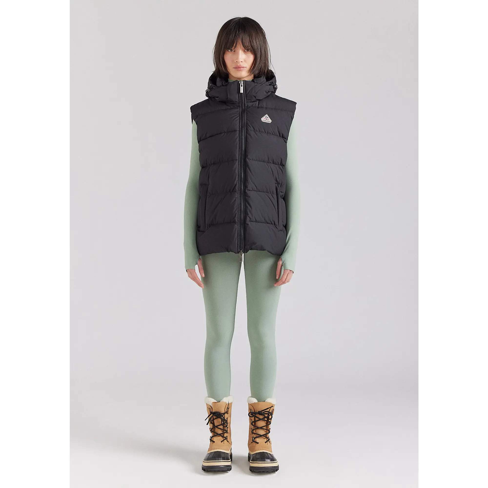 Product image 3 of 8 of Pyrenex Unisex Spoutnic Mini Ripstop Down Vest - Black