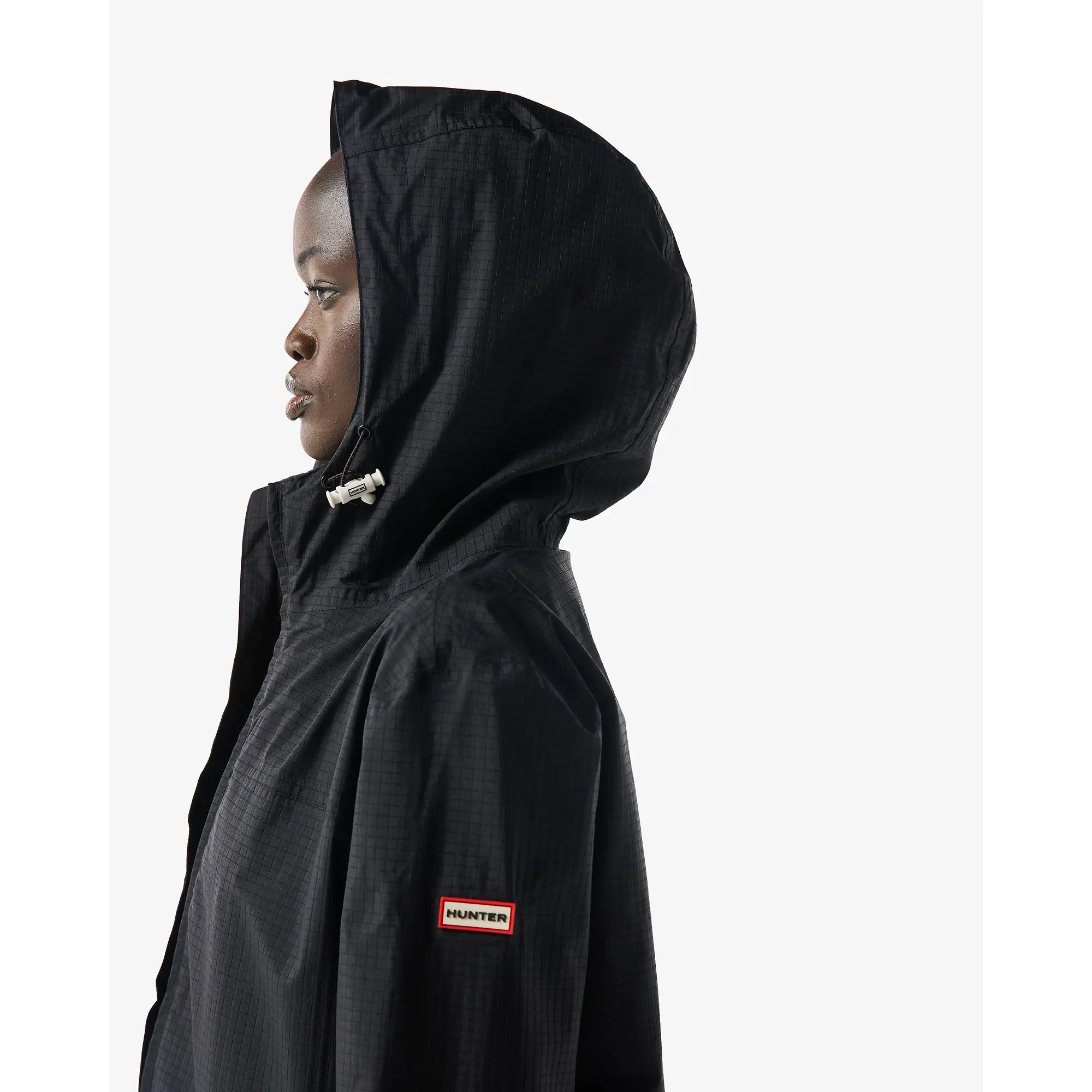 Product image 9 of 9 of Hunter Unisex Play Packable Shell Rain Jacket - Black