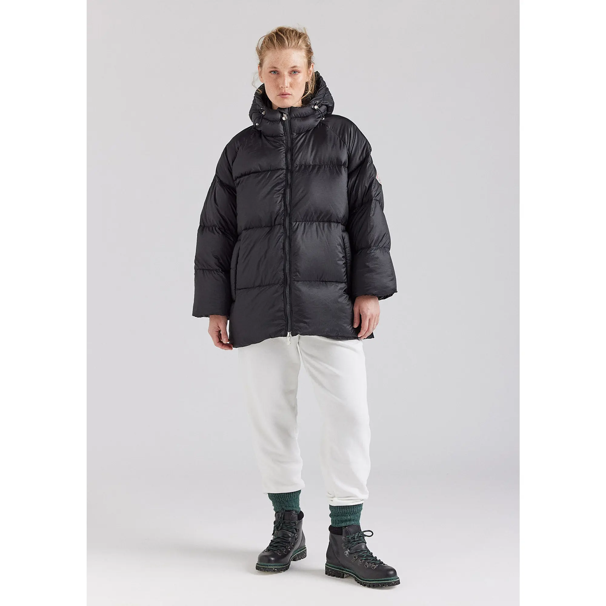Product image 5 of 11 of Pyrenex Unisex Sten Ripstop Hooded Down Jacket - Black