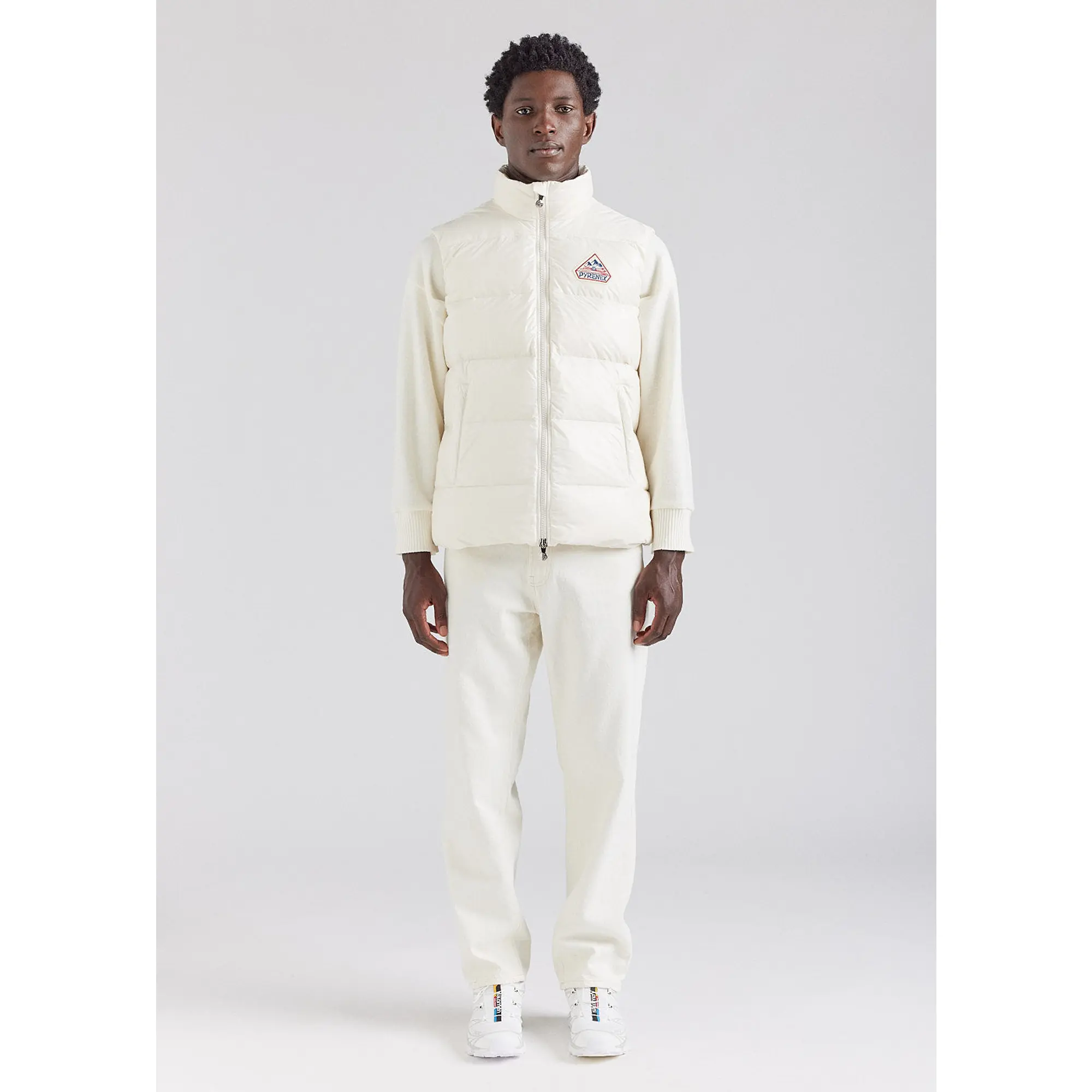 Product image 5 of 7 of Pyrenex Unisex John Sleeveless Down Jacket - Chalk