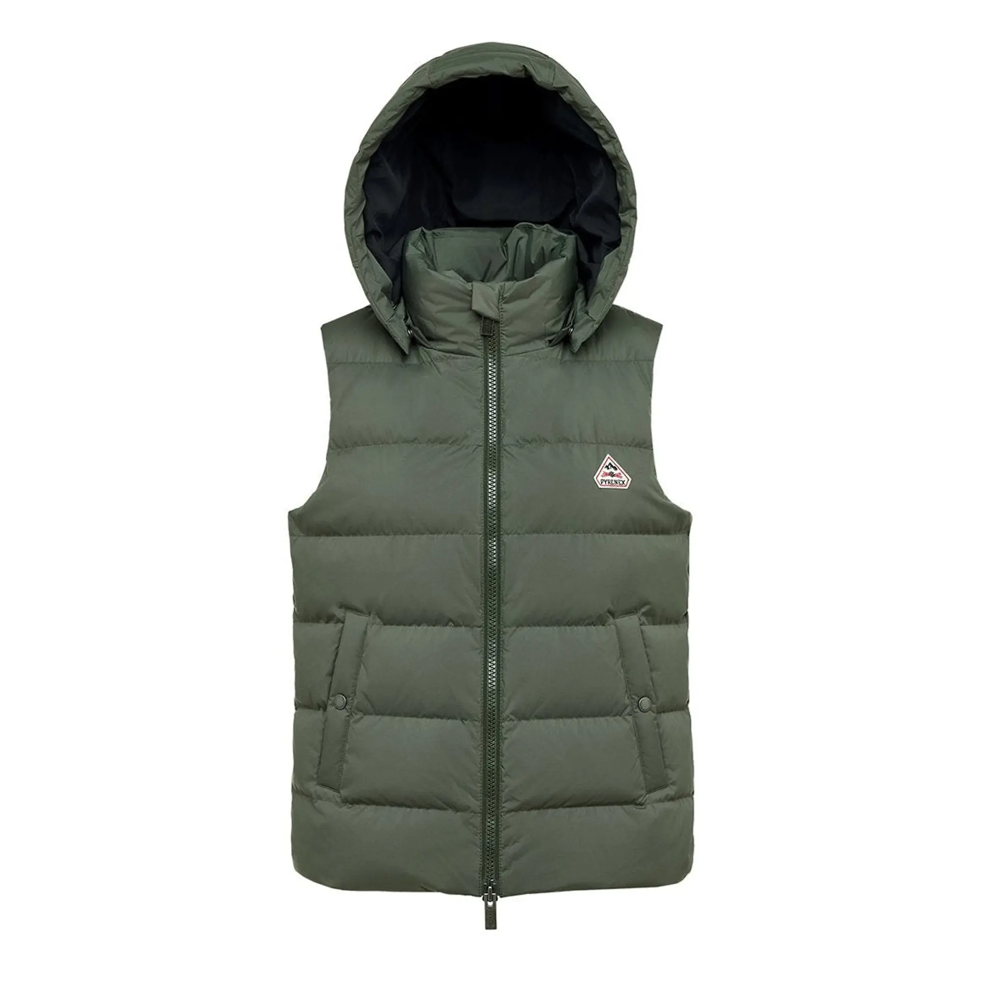 Product image 1 of 5 of Pyrenex Women's Spoutnic Sleeveless Down Jacket - Deep Khaki