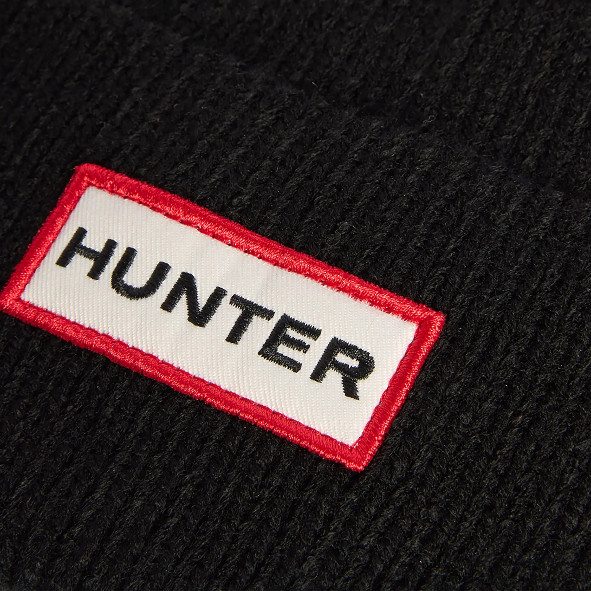 Product image 3 of 3 of Hunter Acksley Ribbed Cuff Beanie - Black