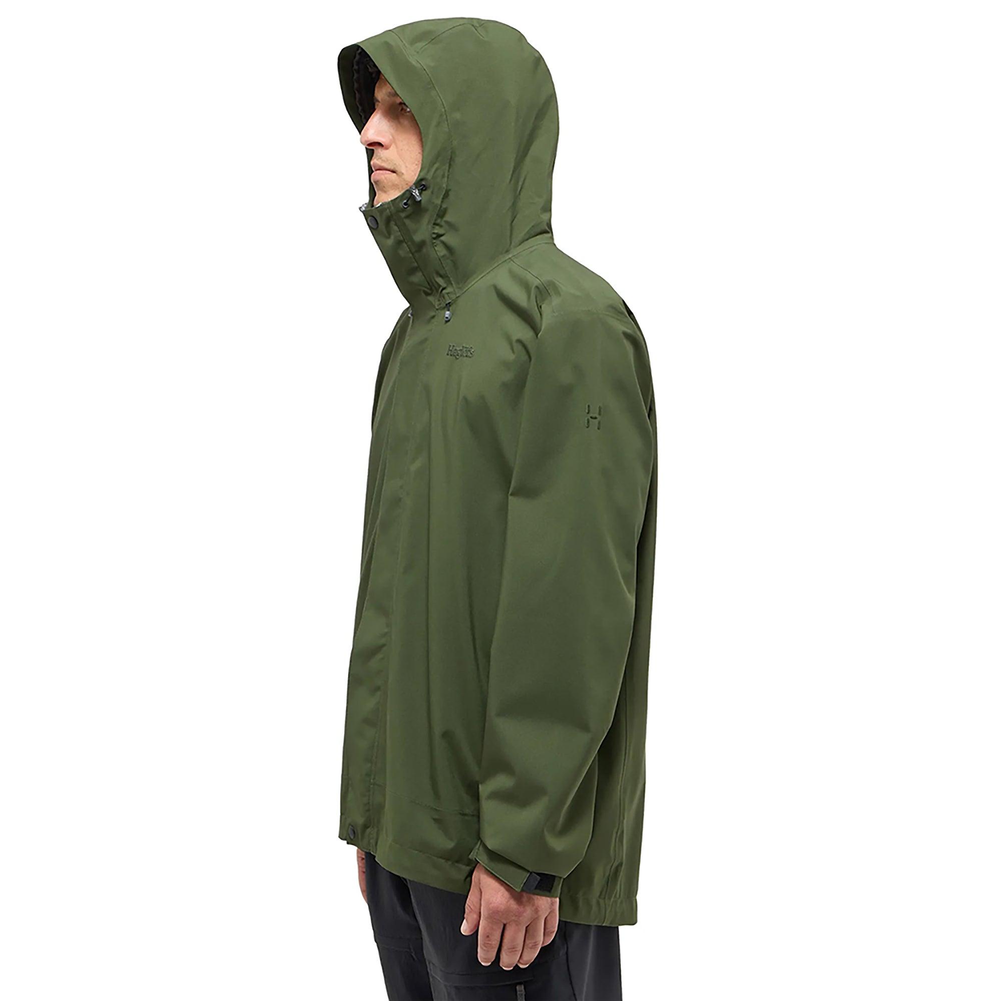 Haglöfs Men's Breeze Proof Jacket - Seaweed Green | British Attire