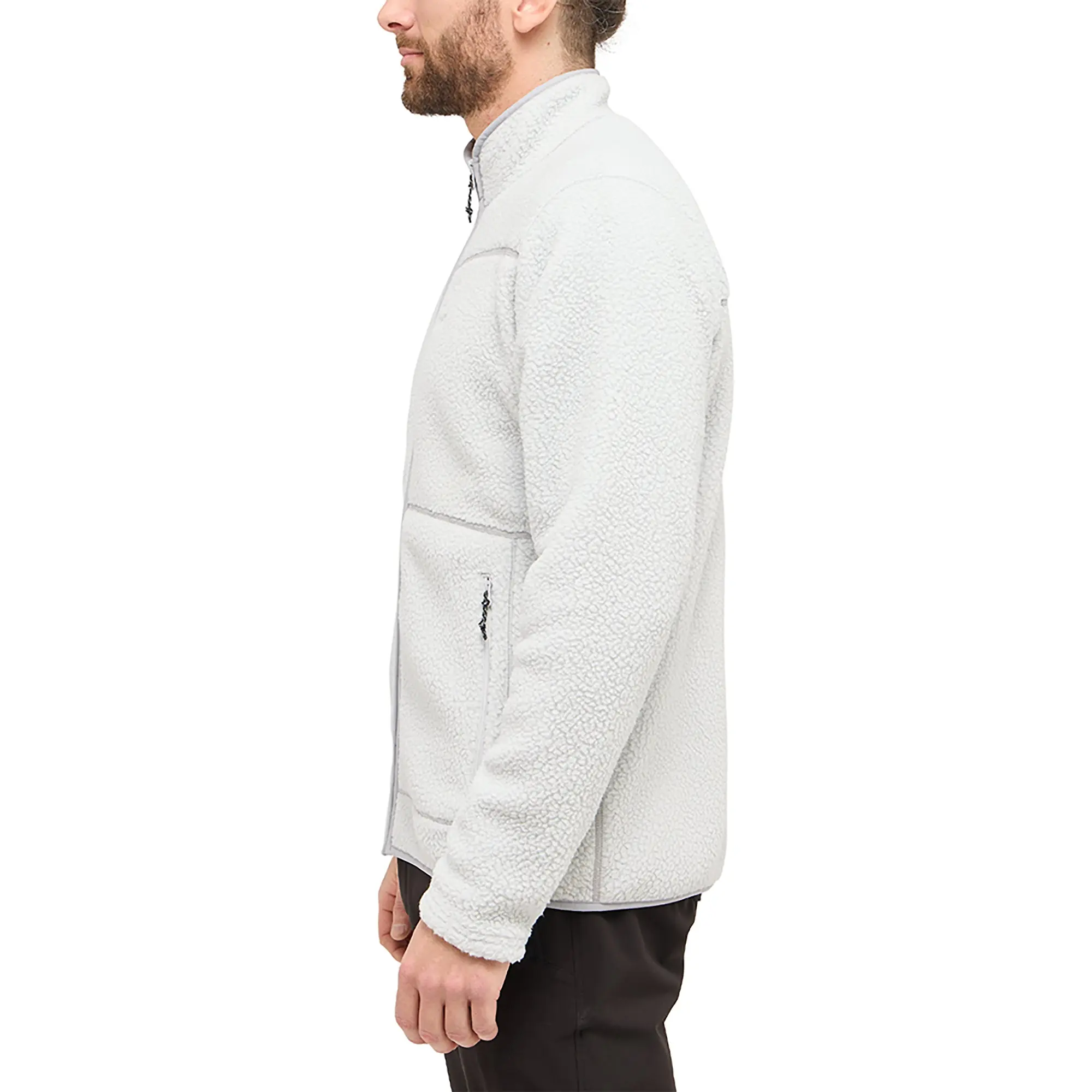 Product image 5 of 6 of Haglöfs Men's Mossa Pile Jacket - Stone Grey Melange