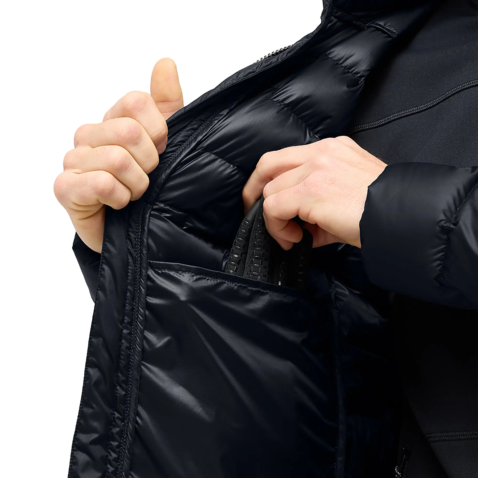 Product image 8 of 9 of Haglöfs Men's ROC Flash Down Jacket - True Black