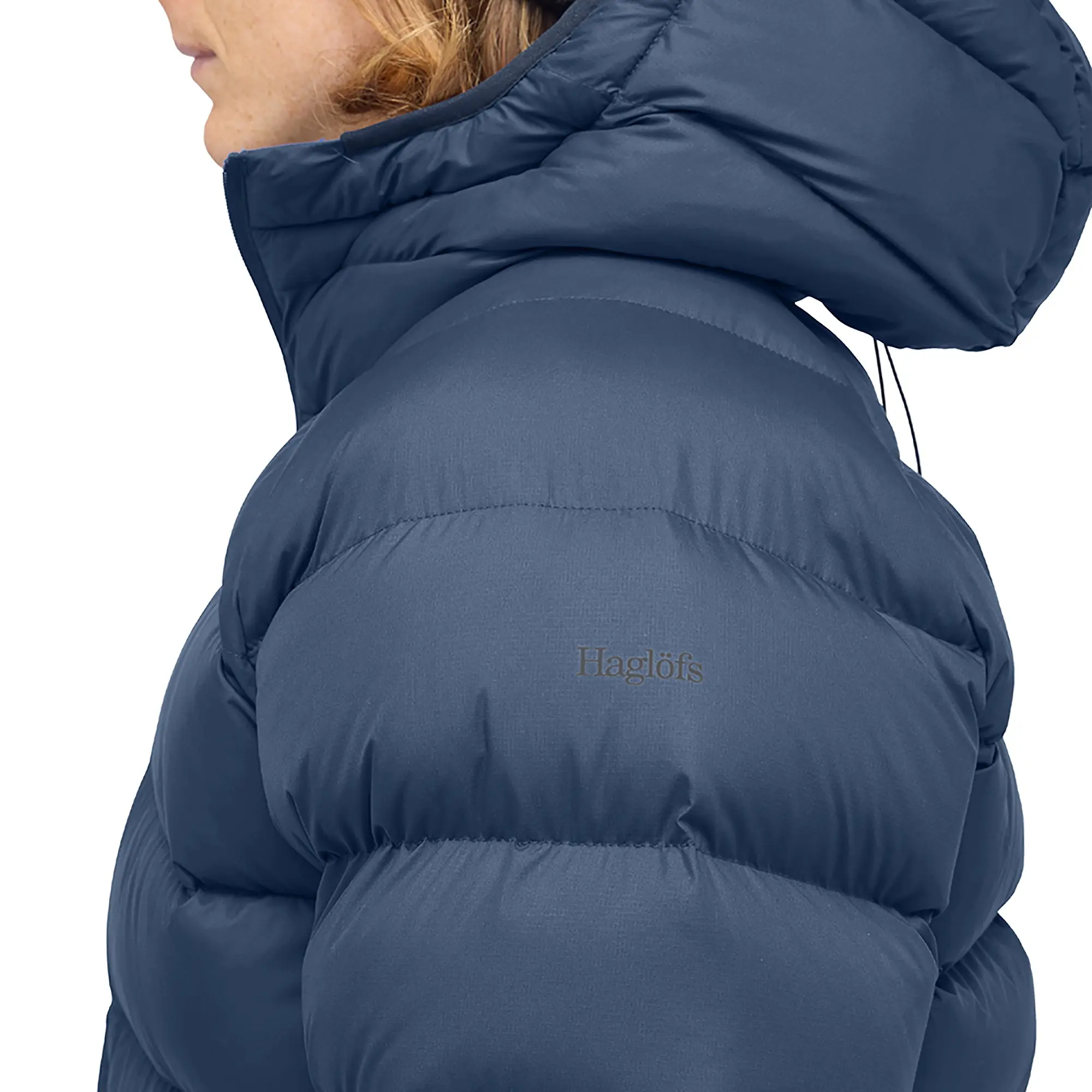 Product image 7 of 12 of Haglöfs Men's Rosson Down Hooded Jacket - Tarn Blue