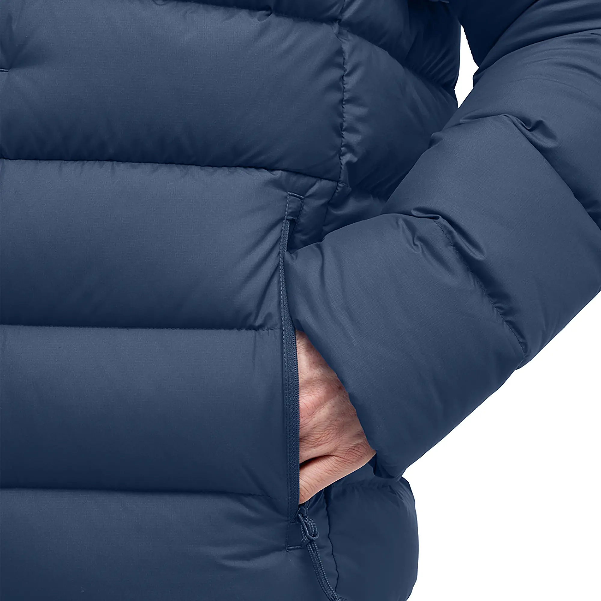 Product image 8 of 12 of Haglöfs Men's Rosson Down Hooded Jacket - Tarn Blue