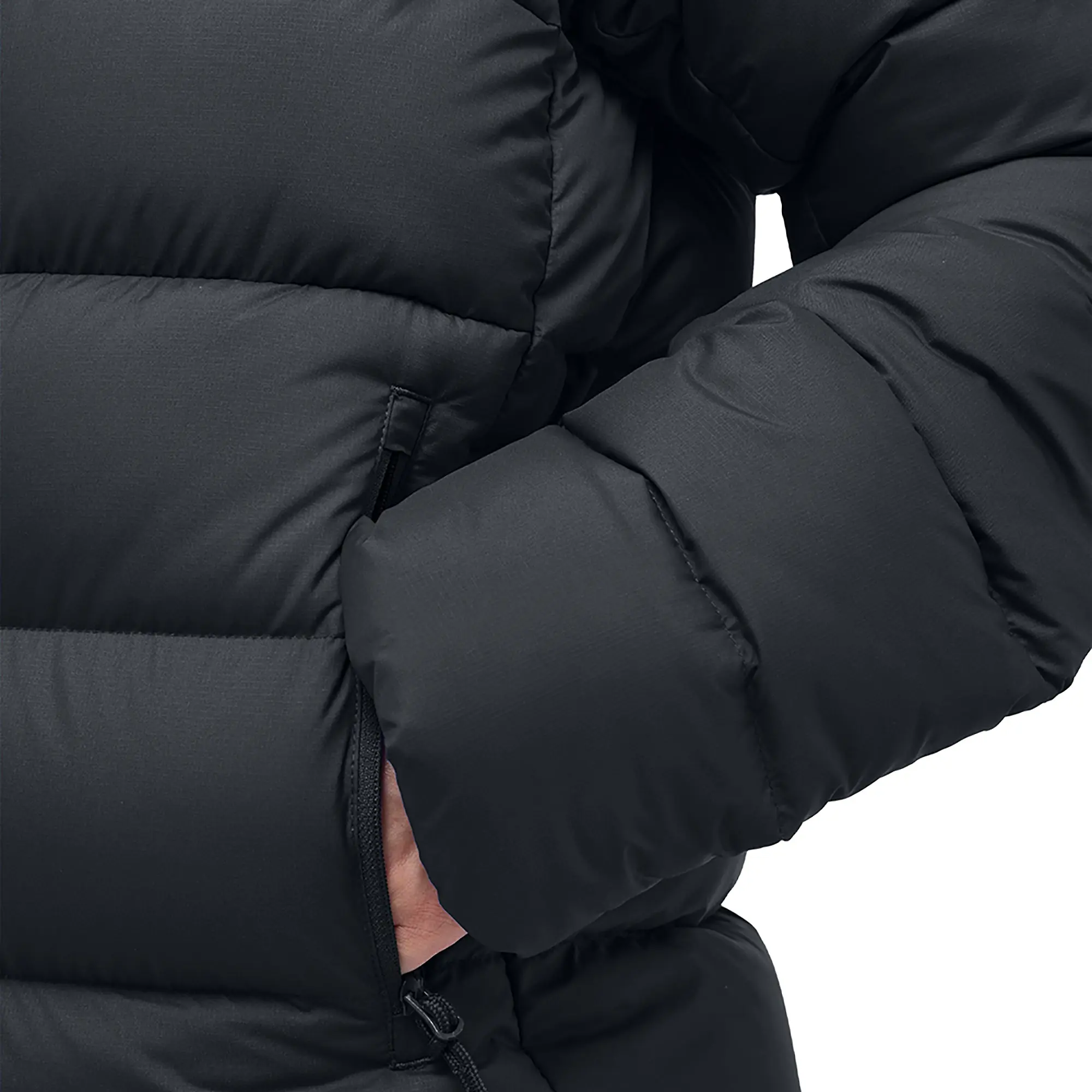 Product image 8 of 10 of Haglöfs Women's Rosson Down Hooded Jacket - True Black
