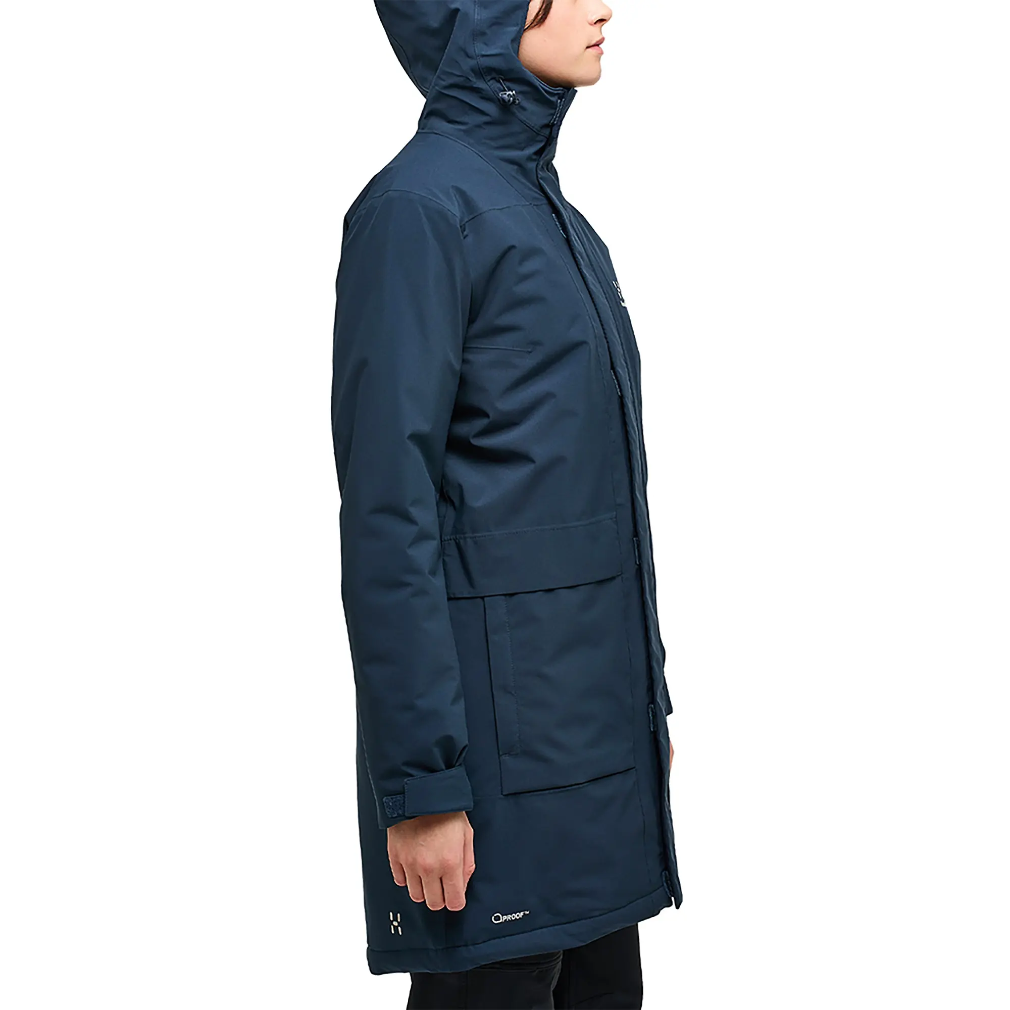 Product image 4 of 6 of Haglöfs Women's Salix Proof Mimic Parka - Tarn Blue