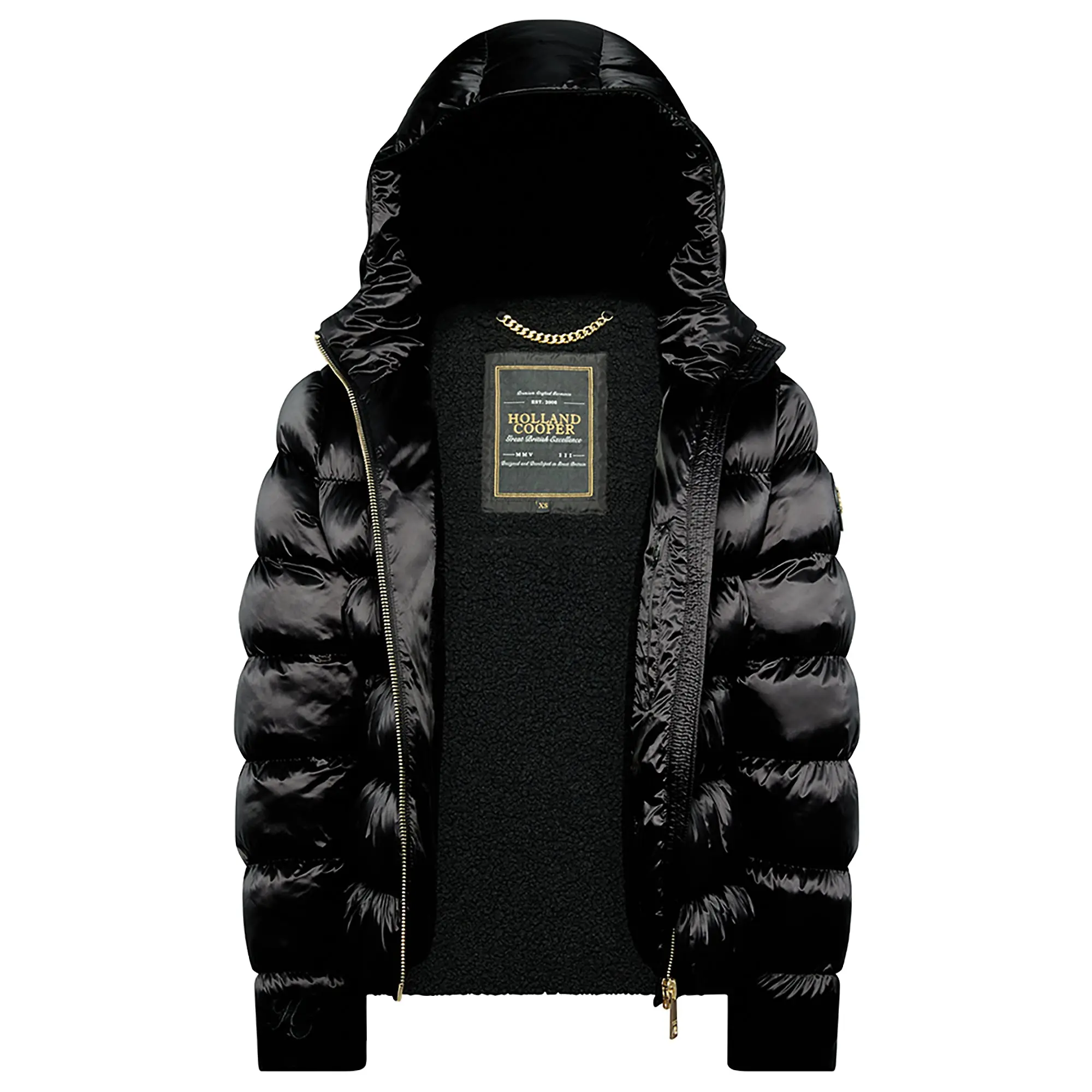 Product image 11 of 11 of Holland Cooper Women's Harrow Padded Jacket - Deep Black