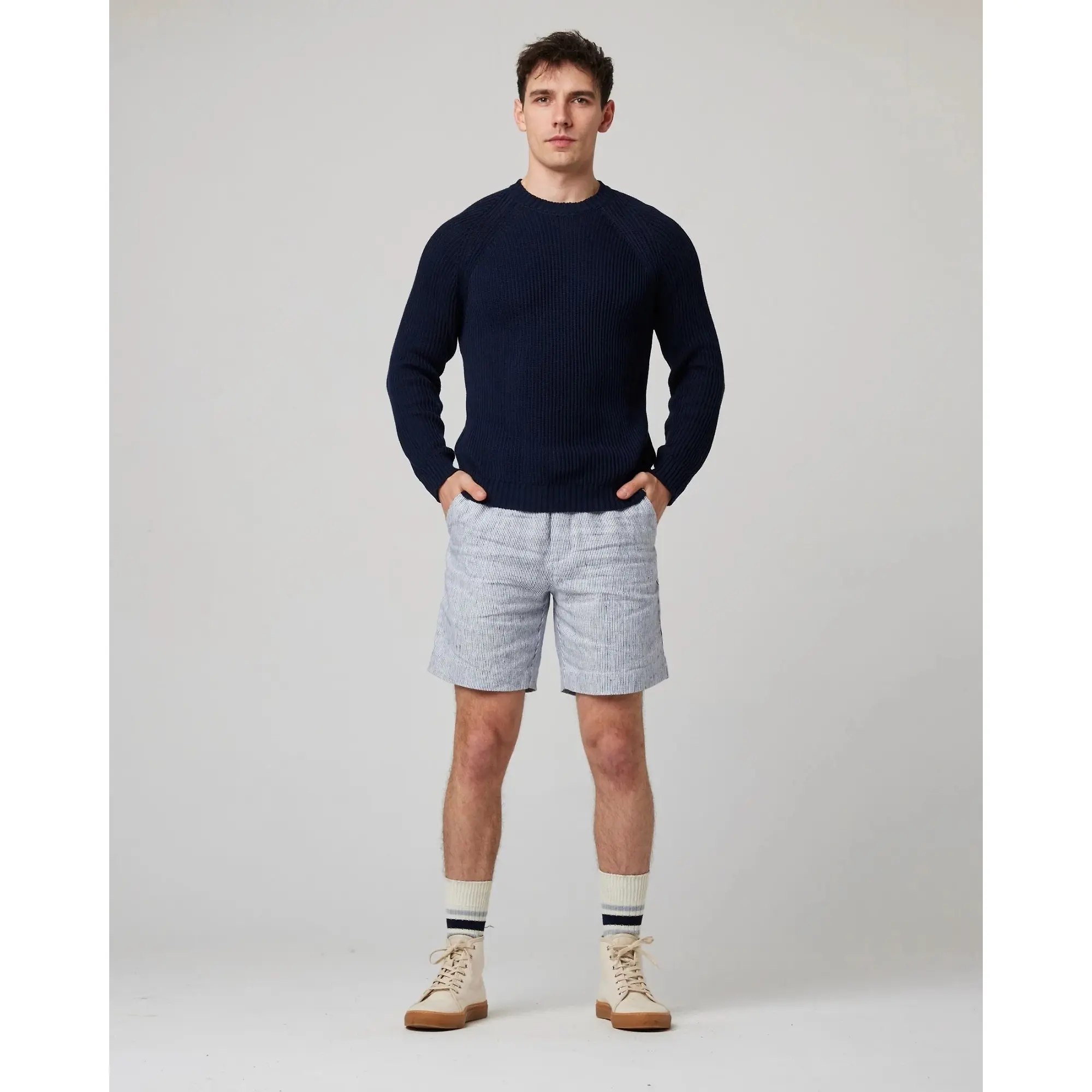 Product image 3 of 9 of Peregrine Men's Harry Sweater - Navy