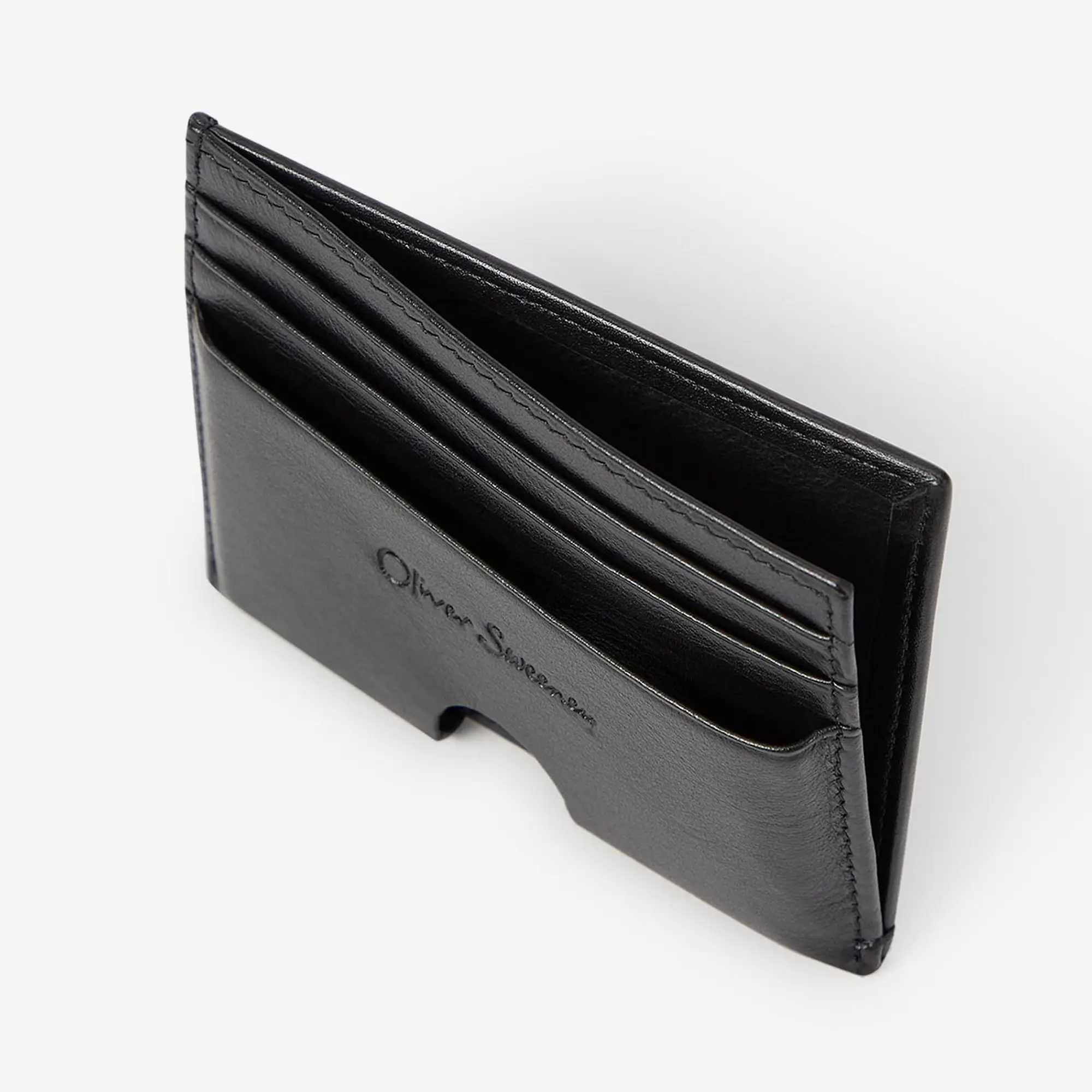 Product image 4 of 6 of Oliver Sweeney Men's Headley Stingray Leather Cardholder - Black