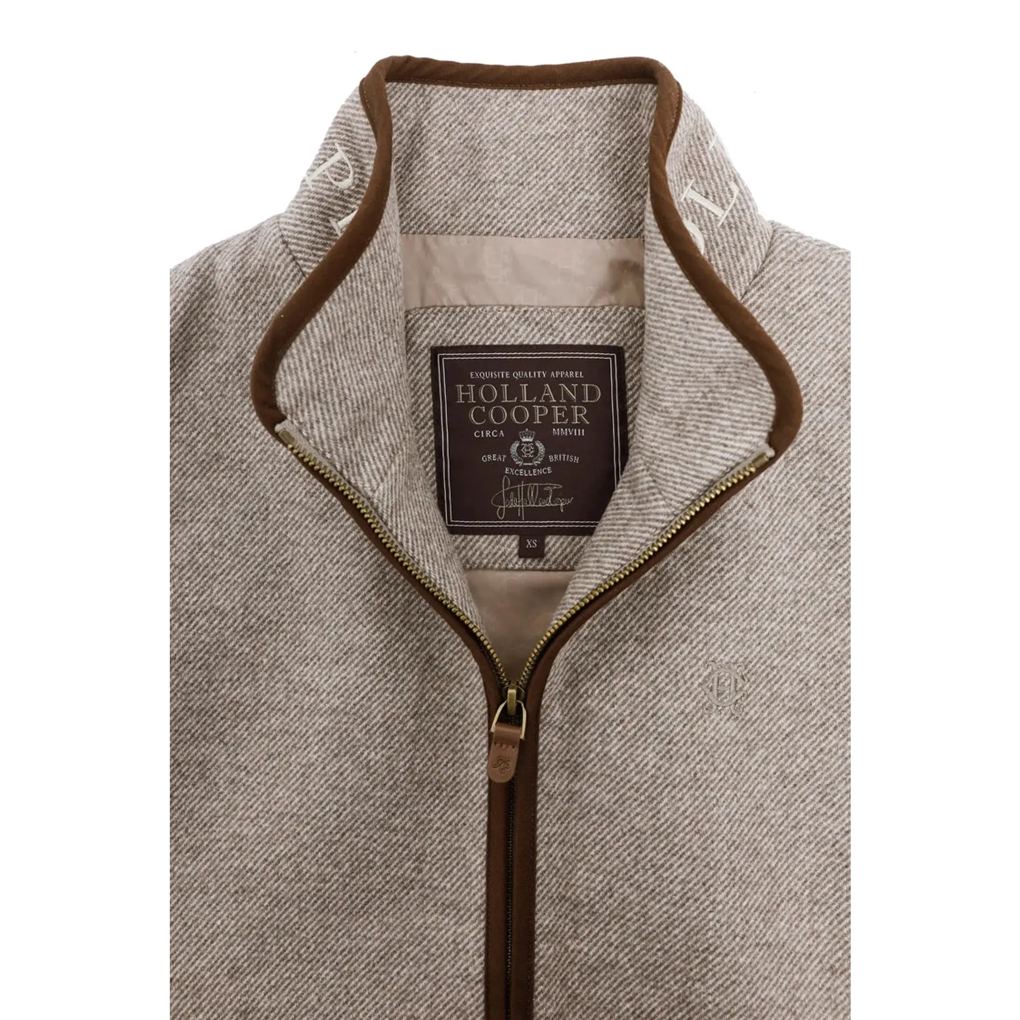 Product image 6 of 8 of Holland Cooper Women's Hillford Country Gilet - Sahara Twill