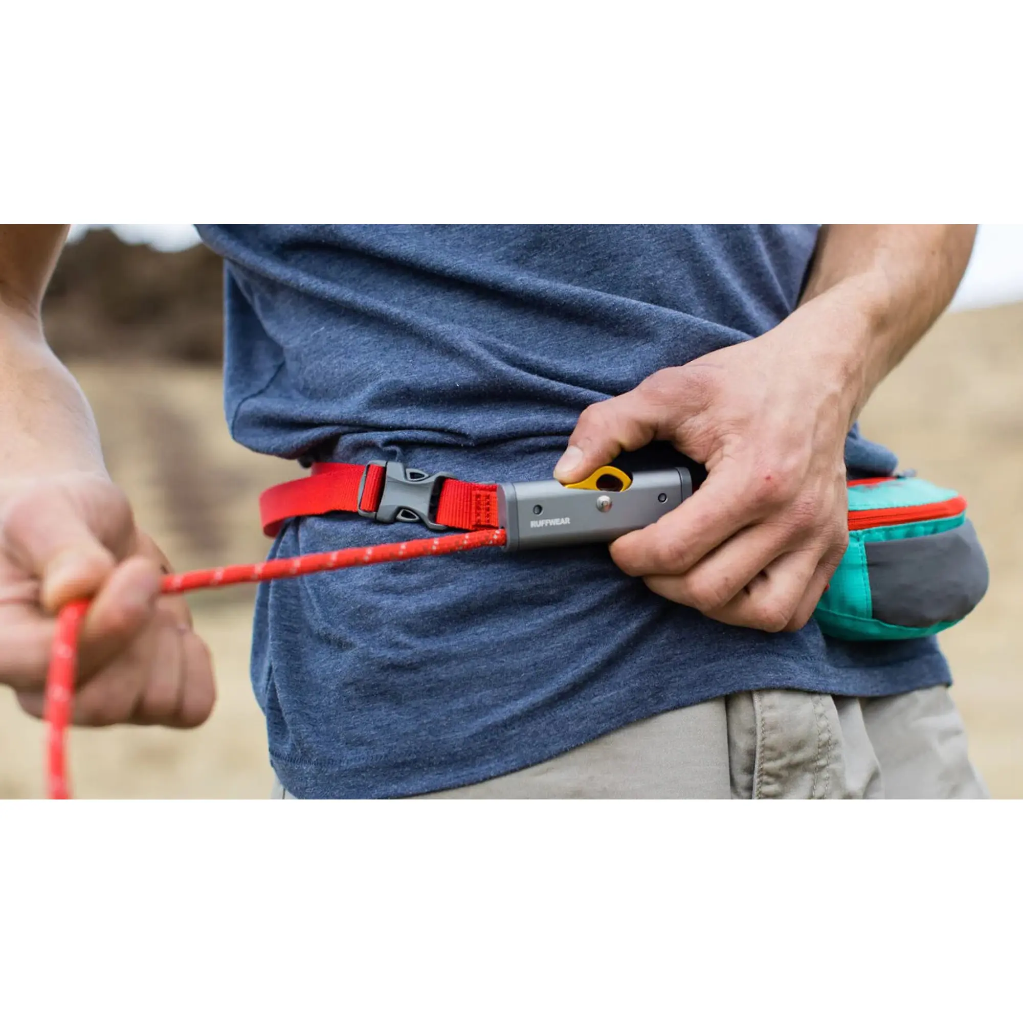 Product image 20 of 20 of RUFFWEAR Hitch Hiker Dog Lead - Slate Blue