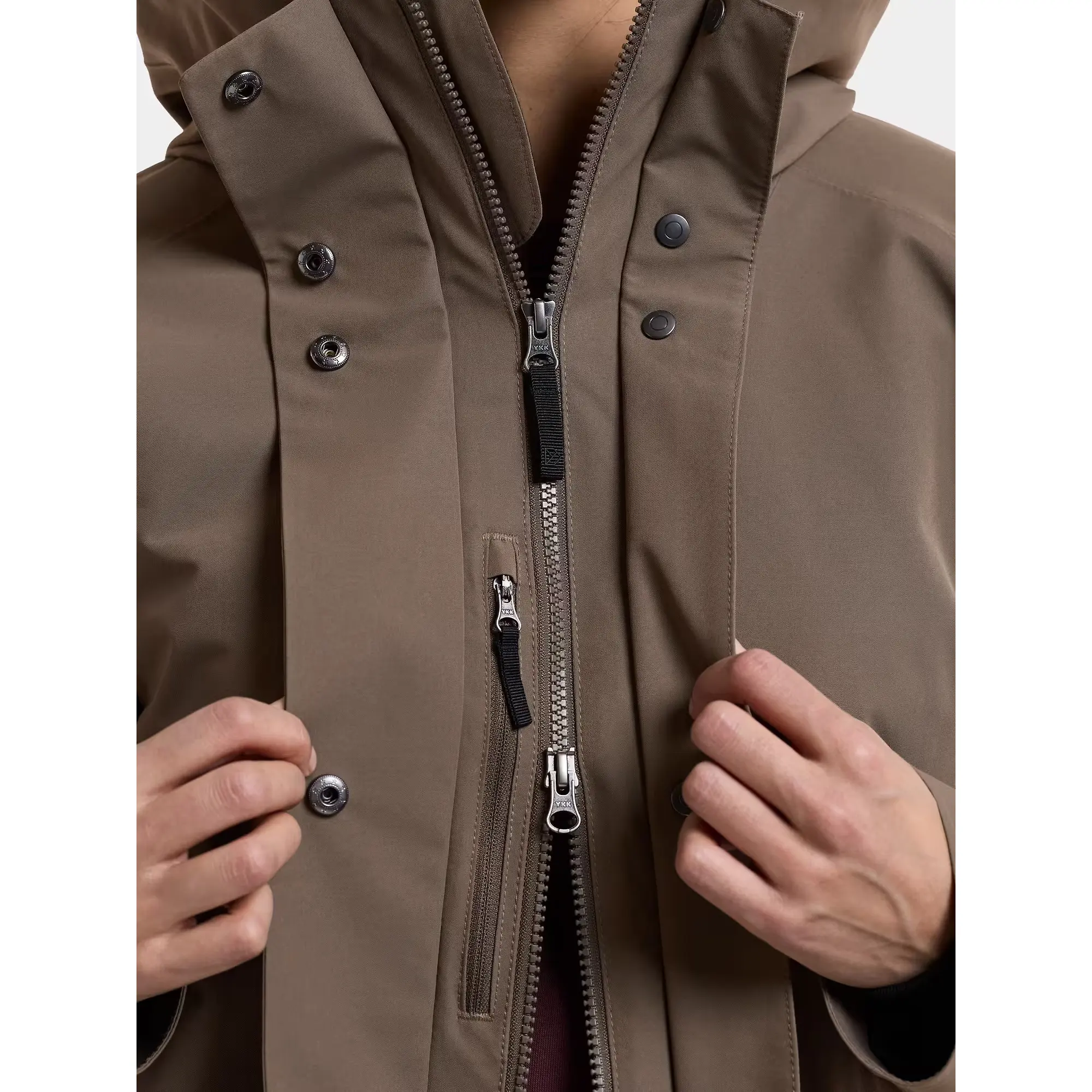 Product image 9 of 10 of Didriksons Women's Alana Waterproof Parka  - Mocha Brown