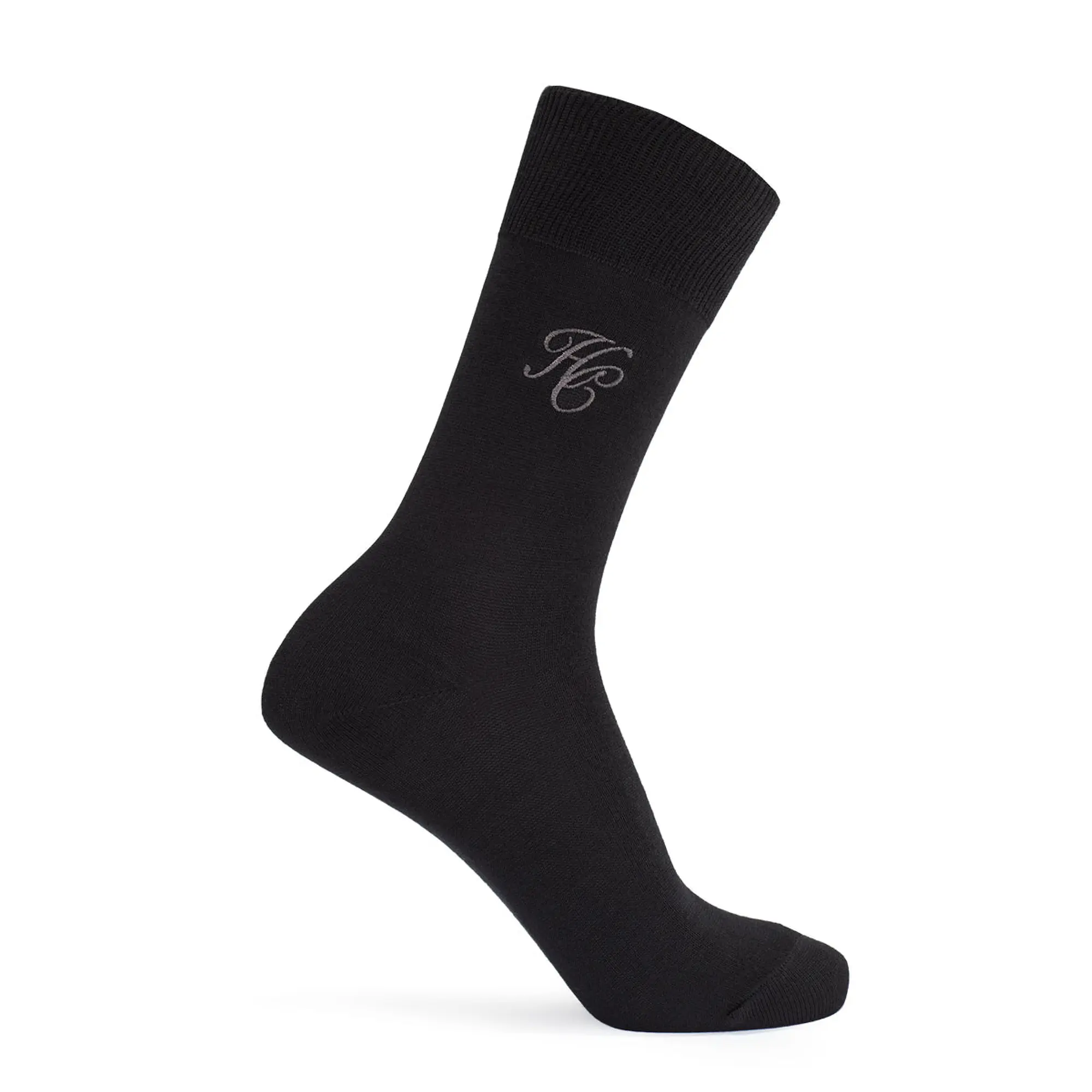 Product image 3 of 7 of Holland Cooper Men's Sock Gift Box - Charcoal Houndstooth