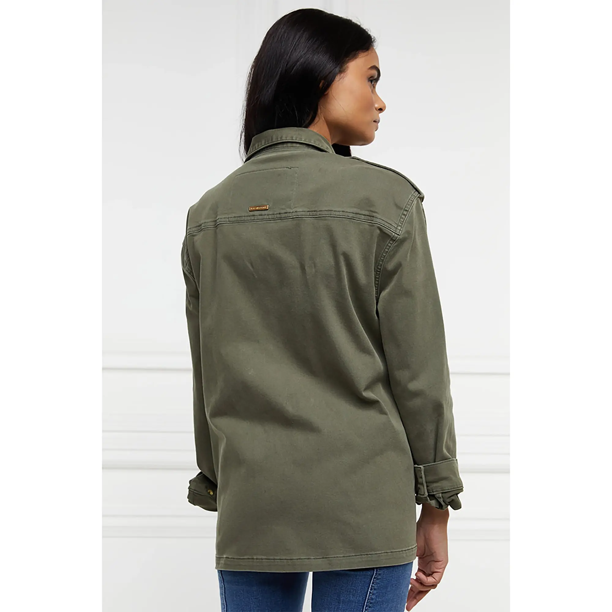 Product image 7 of 15 of Holland Cooper Women's Artillery Jacket - Hunter Green