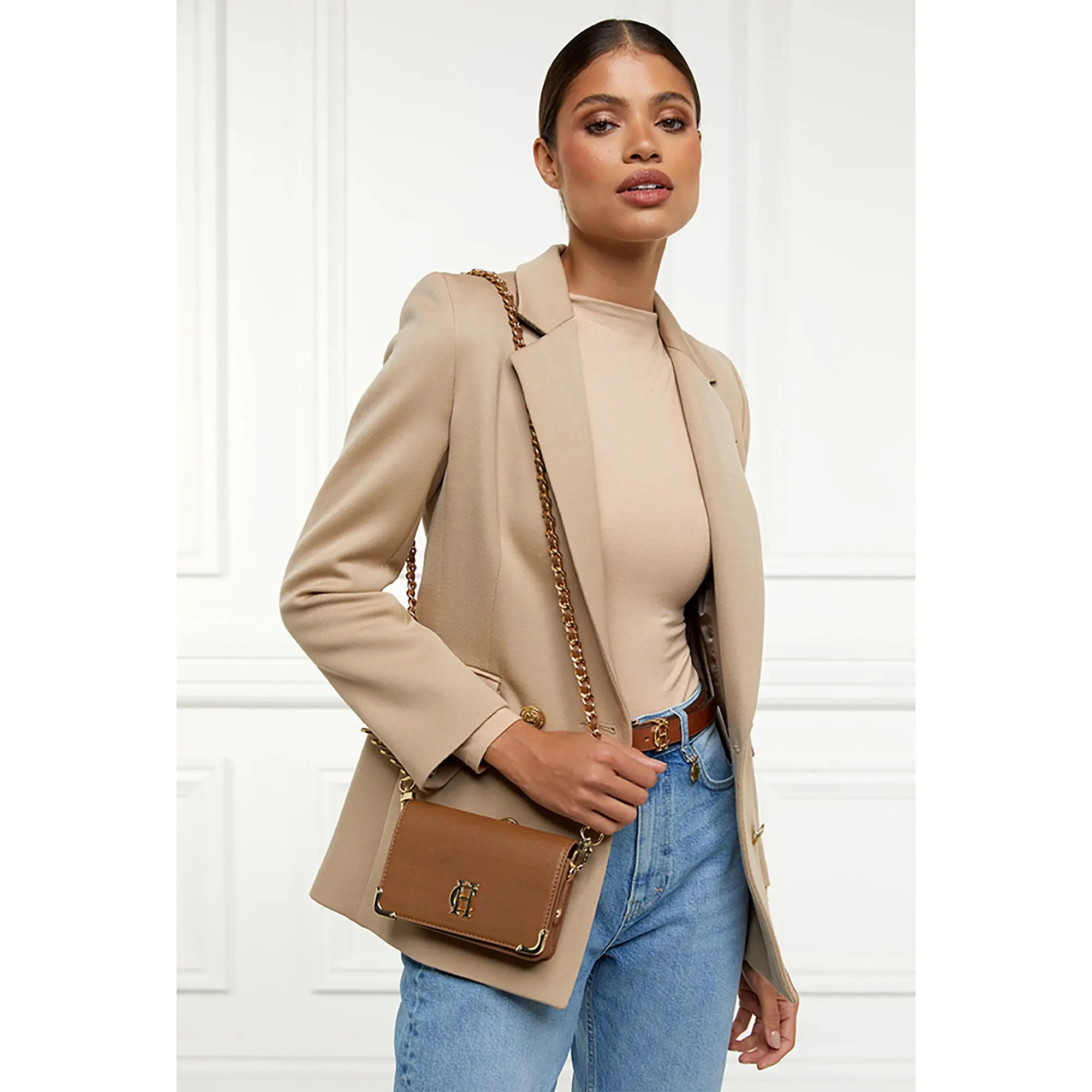 Product image 2 of 11 of Holland Cooper Women's Kensington Crossbody Bag - Tan