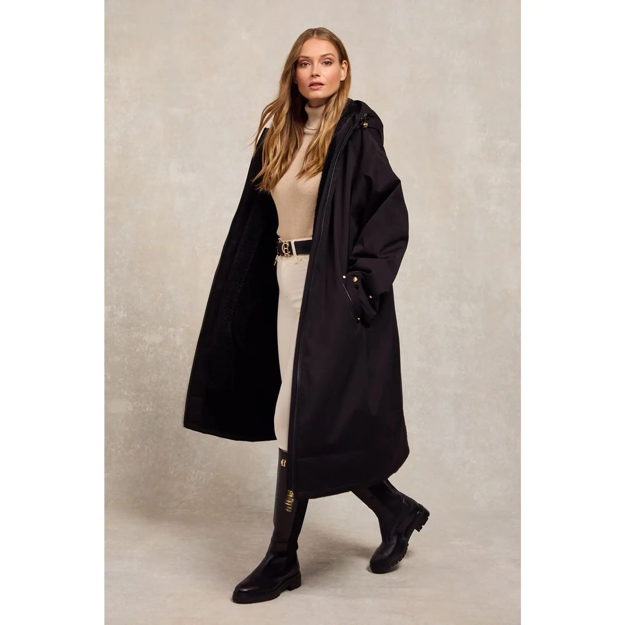 Product image 7 of 8 of Holland Cooper Women's One-Size Waterproof Coat - Black