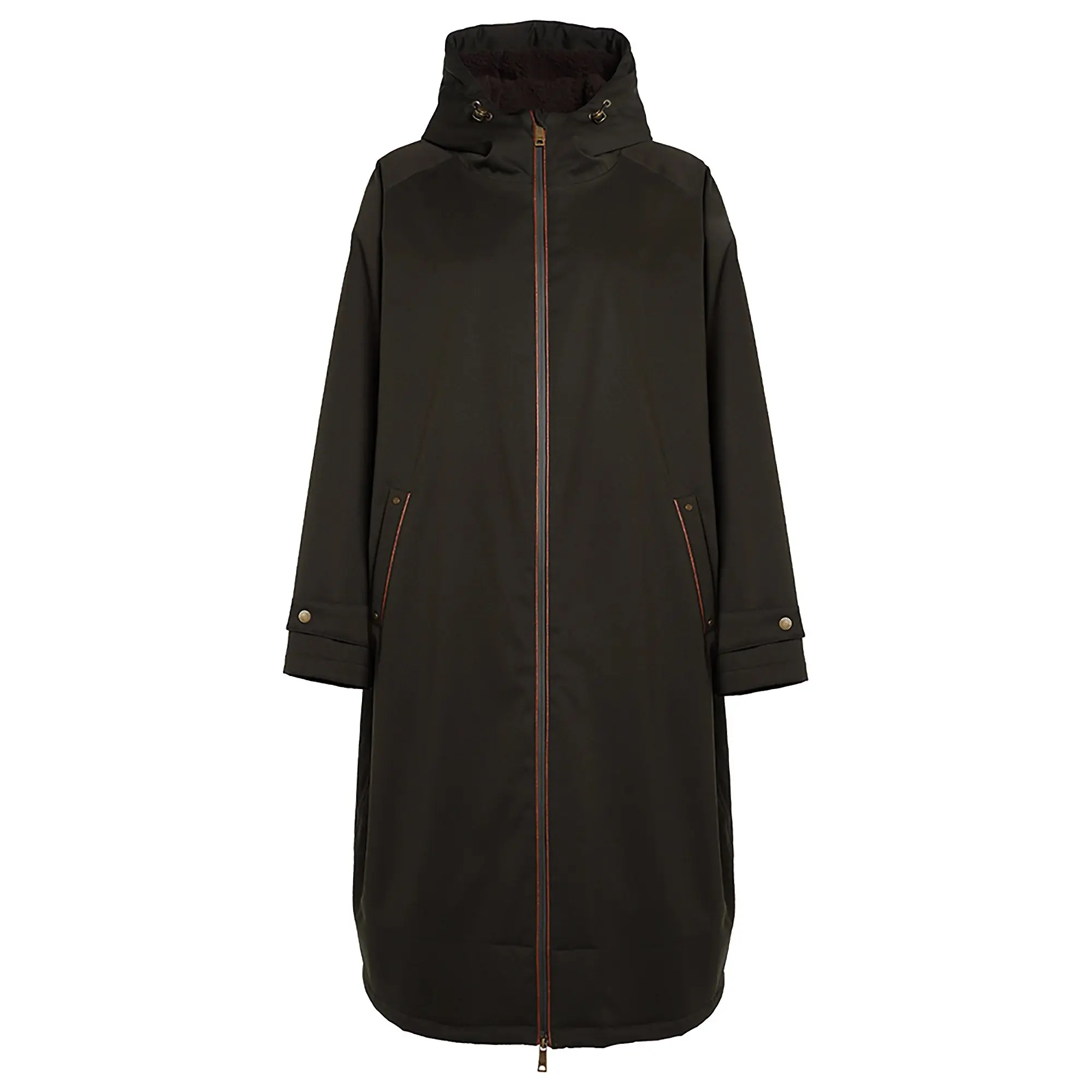 Product image 1 of 12 of Holland Cooper Women's One-Size Waterproof Coat - Khaki