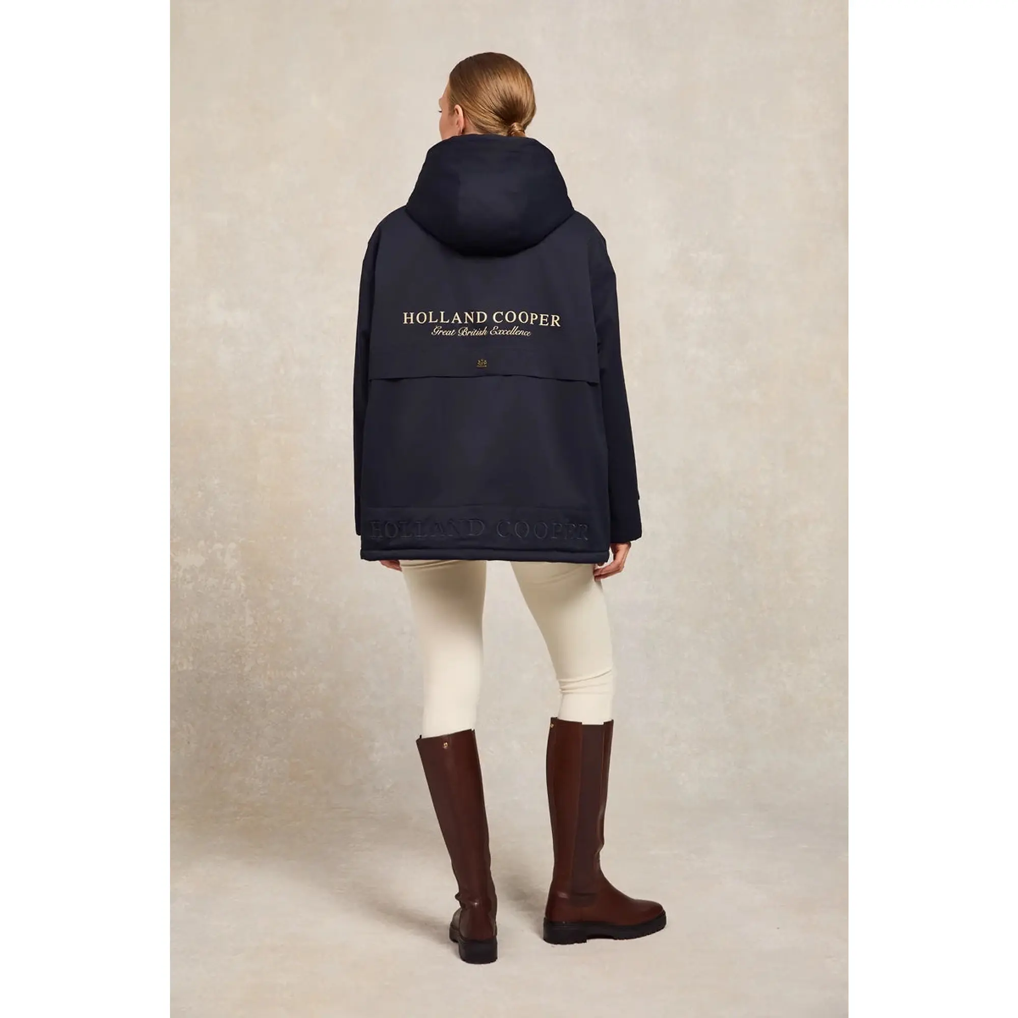 Product image 4 of 7 of Holland Cooper Women's One-Size Waterproof Jacket - Ink Navy