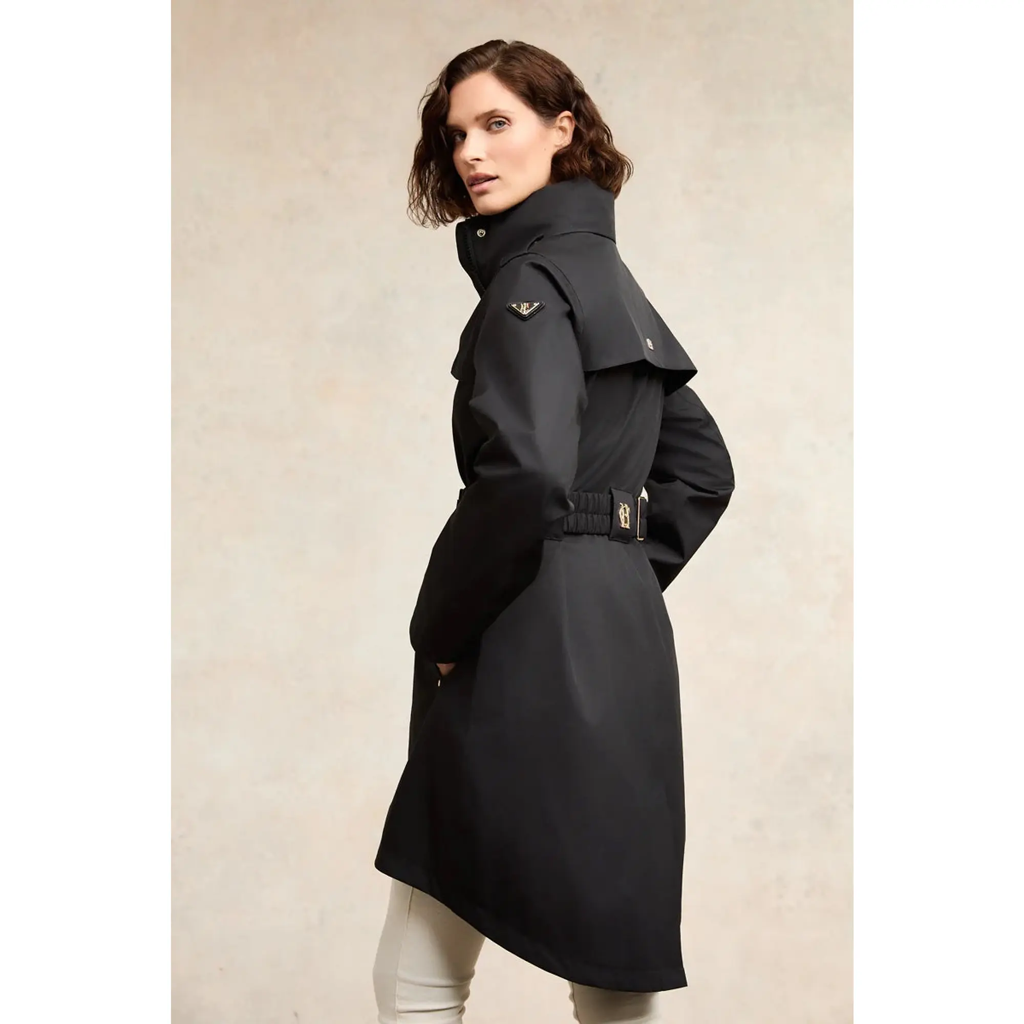 Product image 3 of 8 of Holland Cooper Women's Rosedale Waterproof Parka - Black