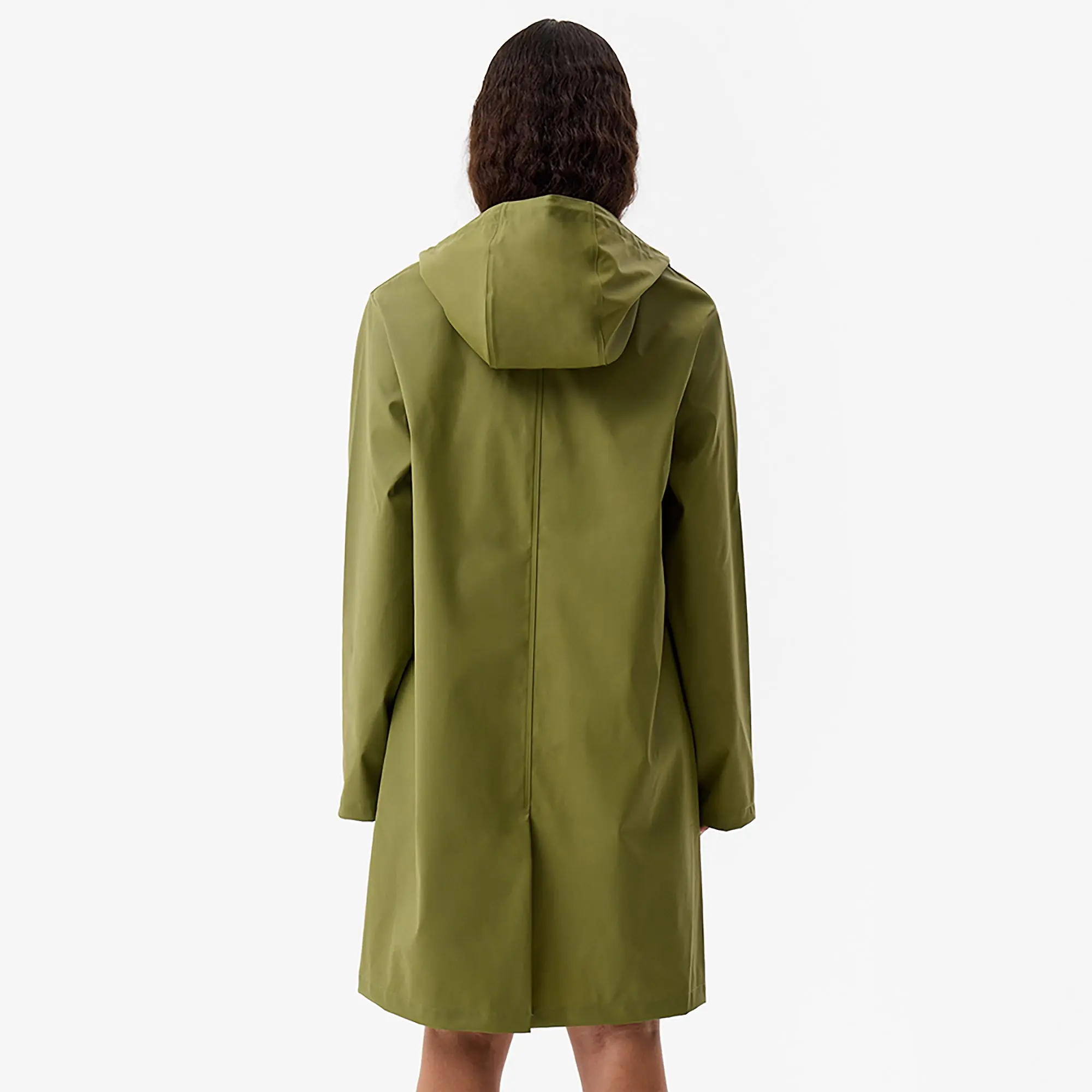 Product image 3 of 4 of Hunter Andrea PU Rain Coat - Loden Green