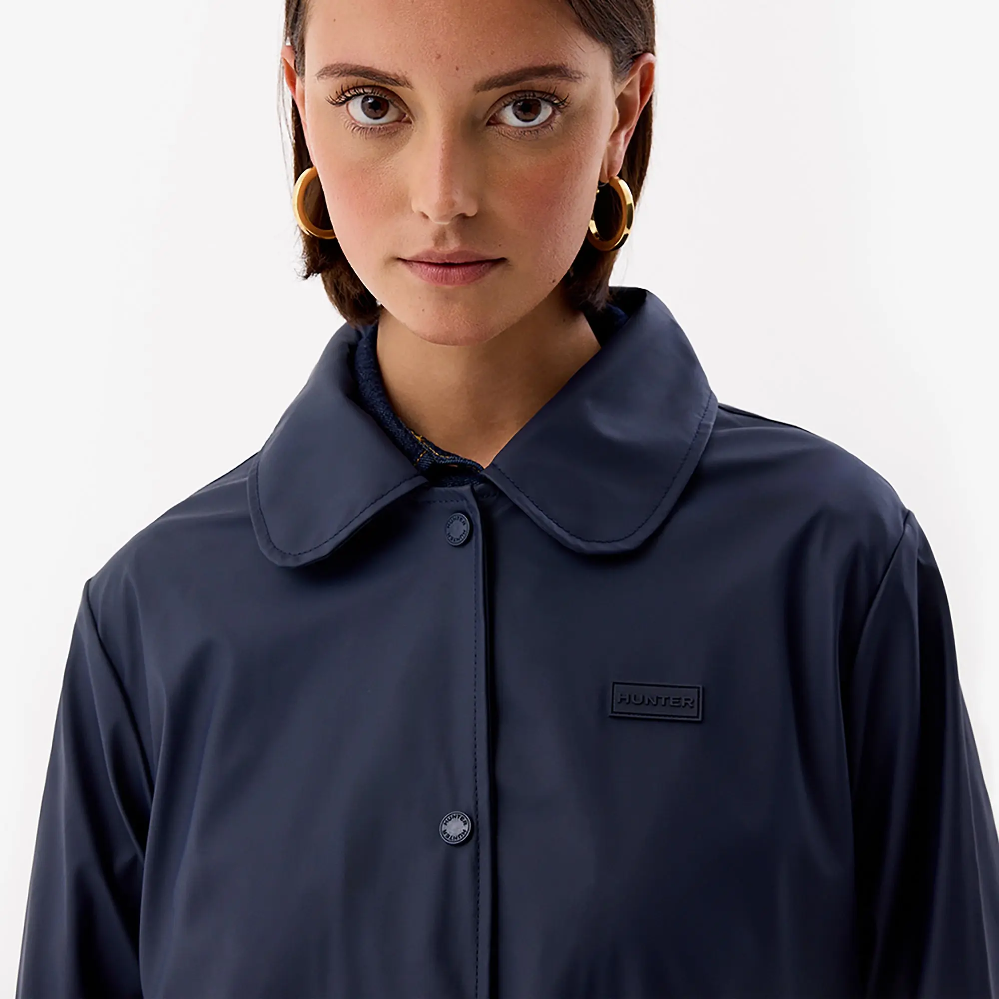 Product image 4 of 4 of Hunter Women's Benja Rain Coat - Night Sky