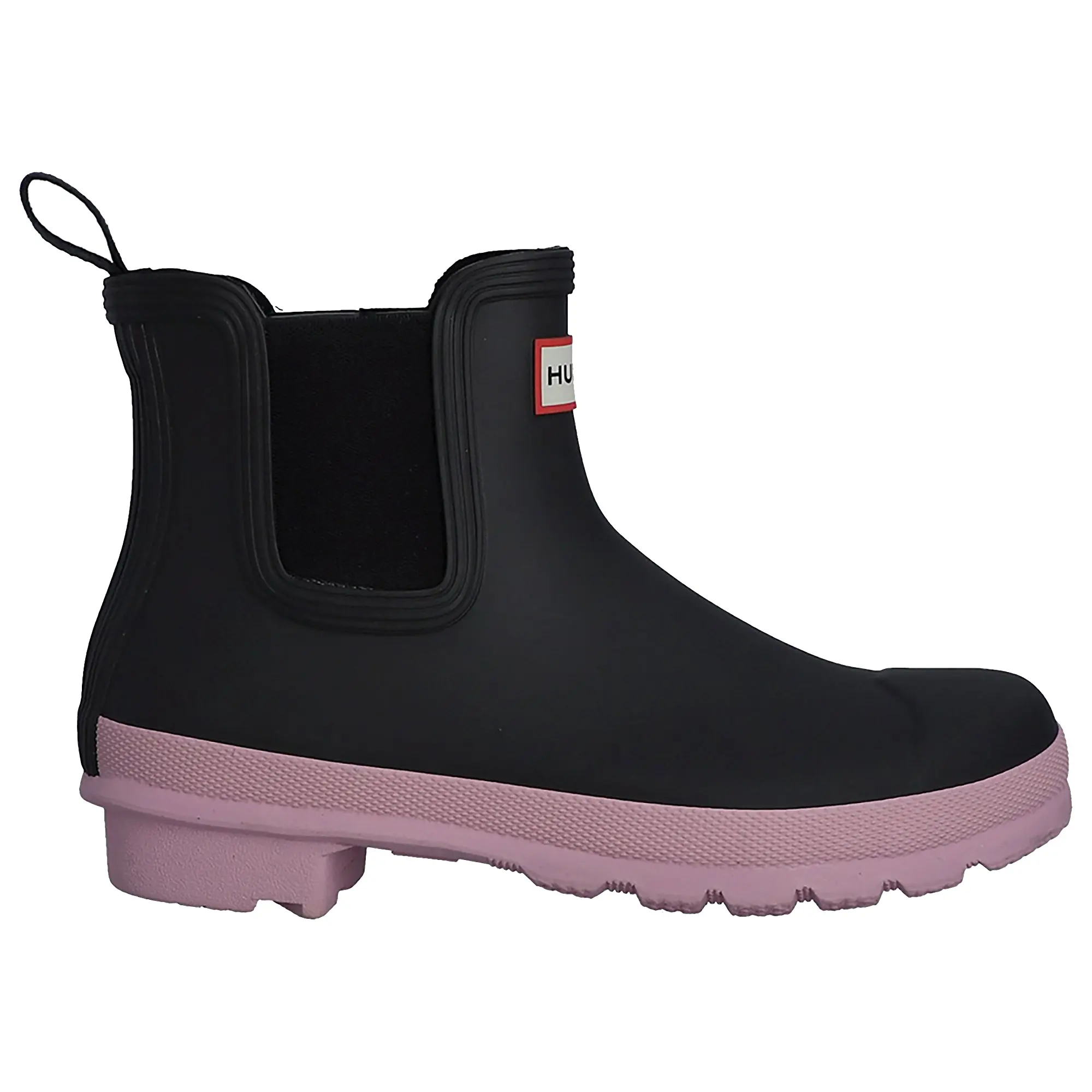 Product image 1 of 2 of Hunter Women's Original Chelsea Boots - Black/Pink/Nectar