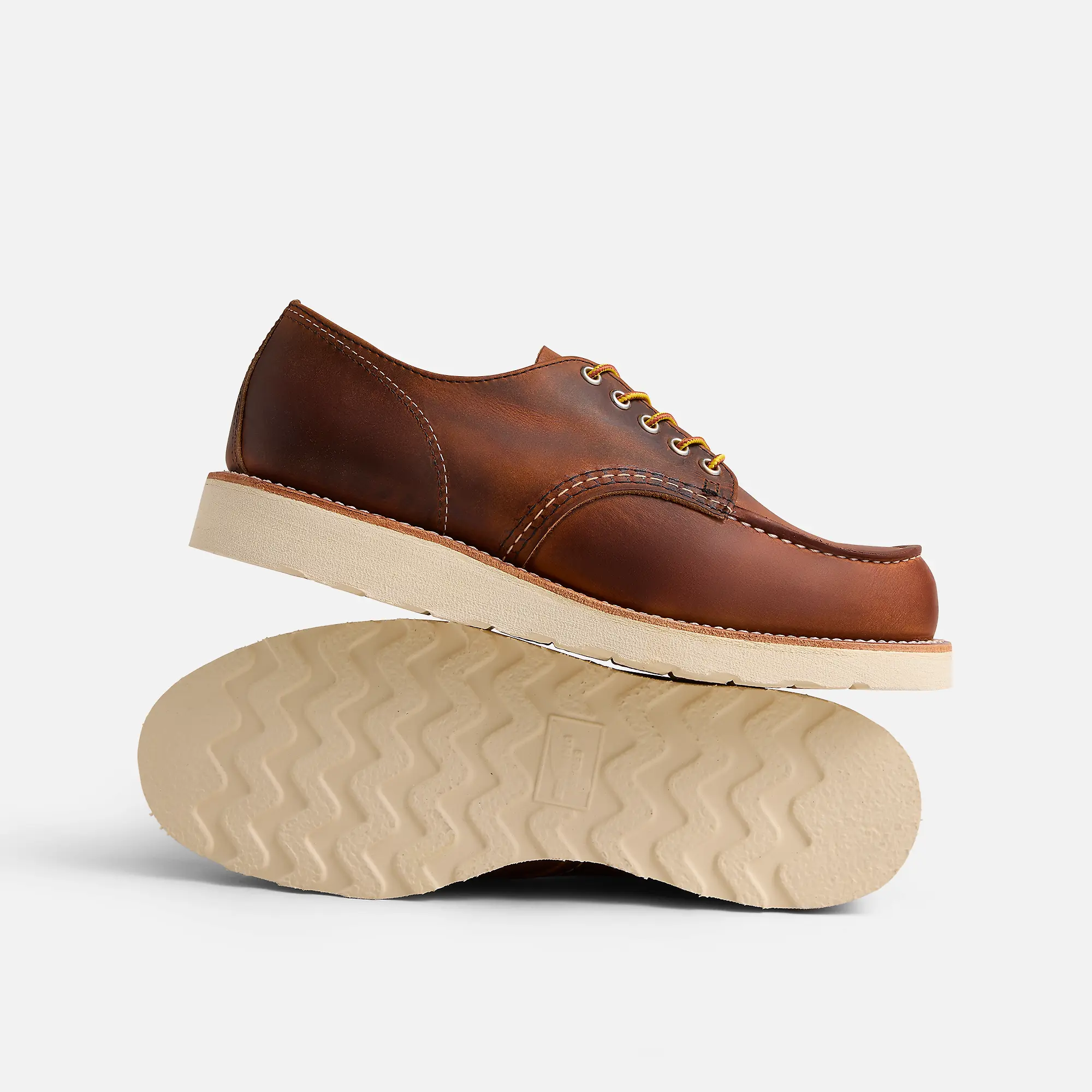 Product image 4 of 8 of Red Wing Men's Shop Moc Oxford Shoes - Copper Rough & Tough - Style 8077