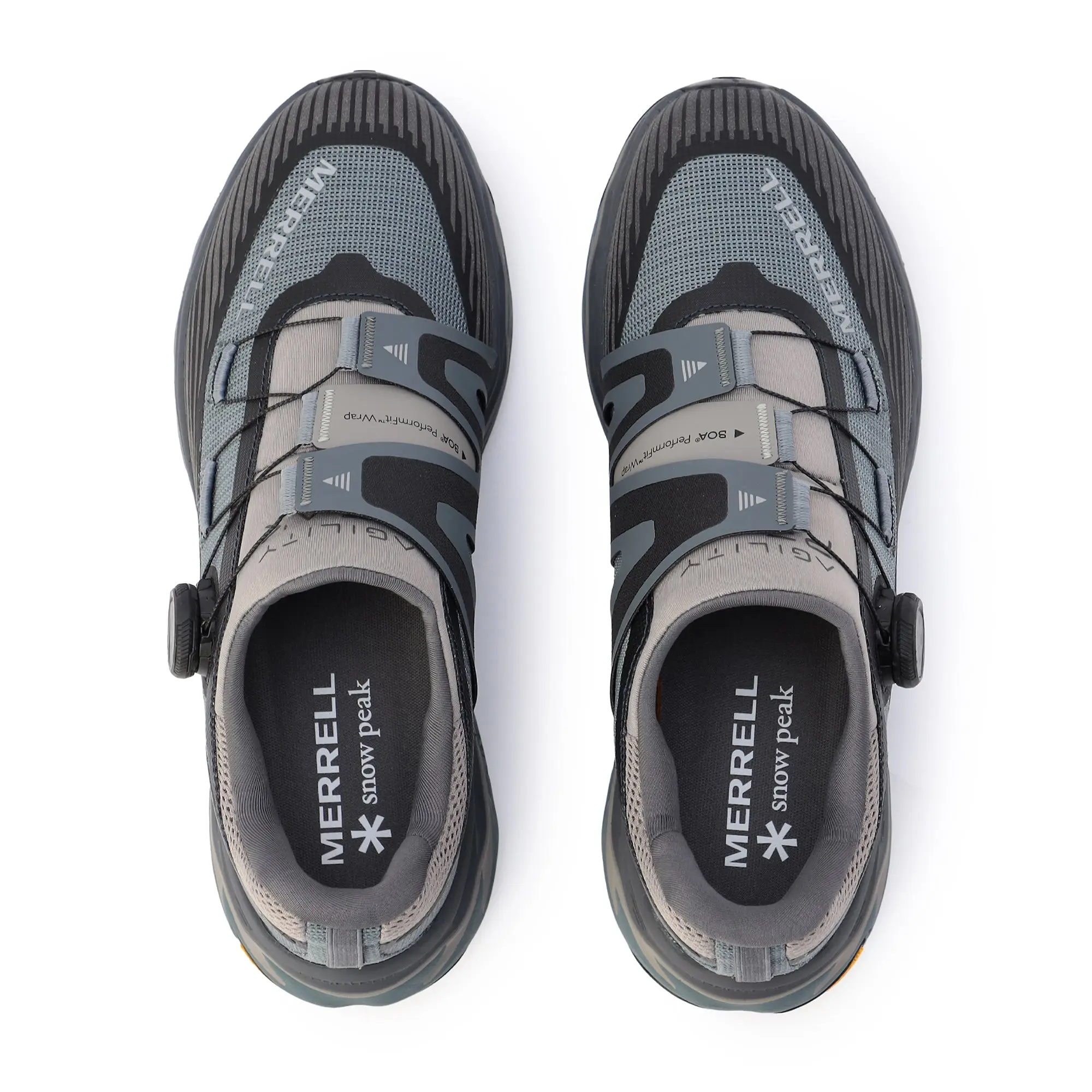 Product image 6 of 7 of Snow Peak x Merrell Men's Agility Peak 6 Boa SP Trainers - Blue