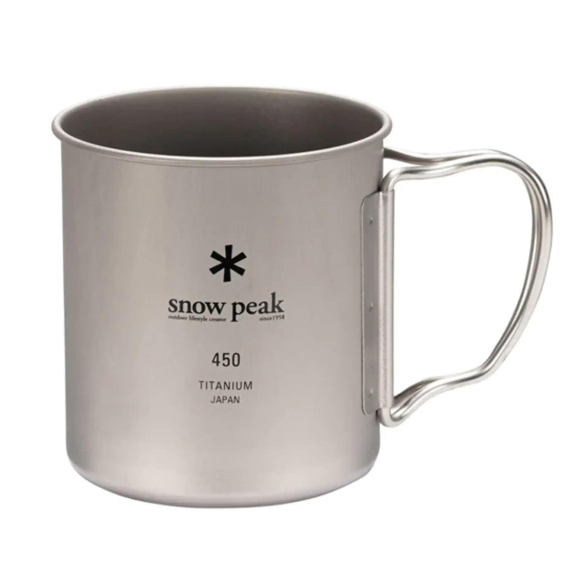 Product image 1 of 7 of Snow Peak Titanium Single Wall 450 Mug