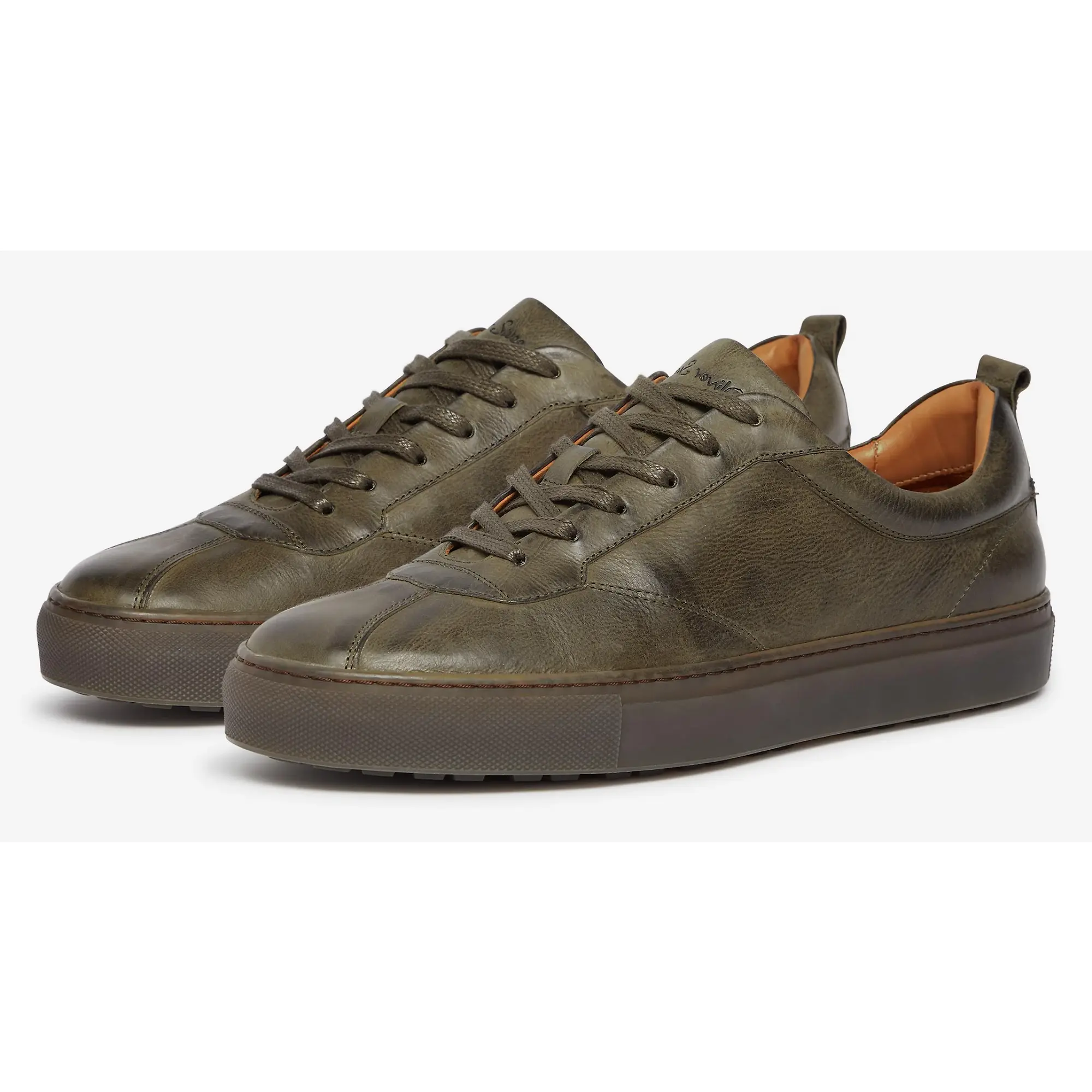 Product image 2 of 5 of Oliver Sweeney Men's Ermida Retro Trainers - Khaki
