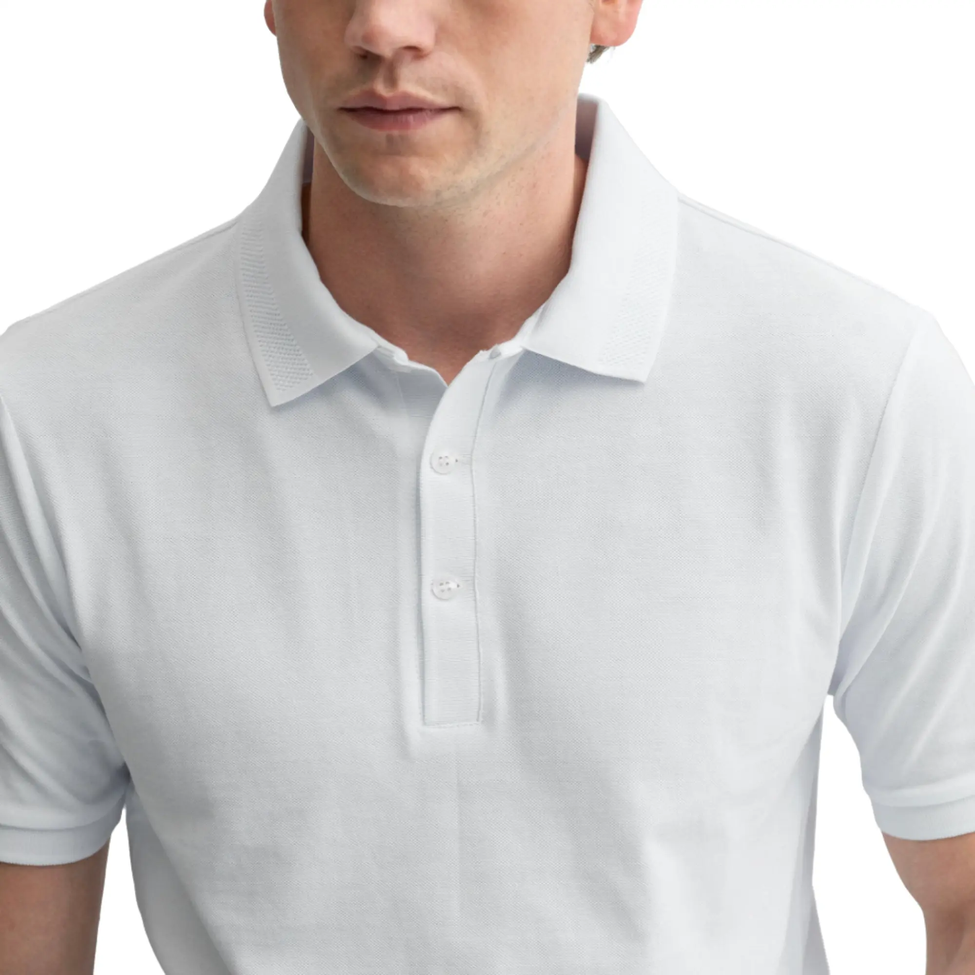 Product image 6 of 6 of Oliver Sweeney Men's Tralee Cotton Polo T-Shirt - White