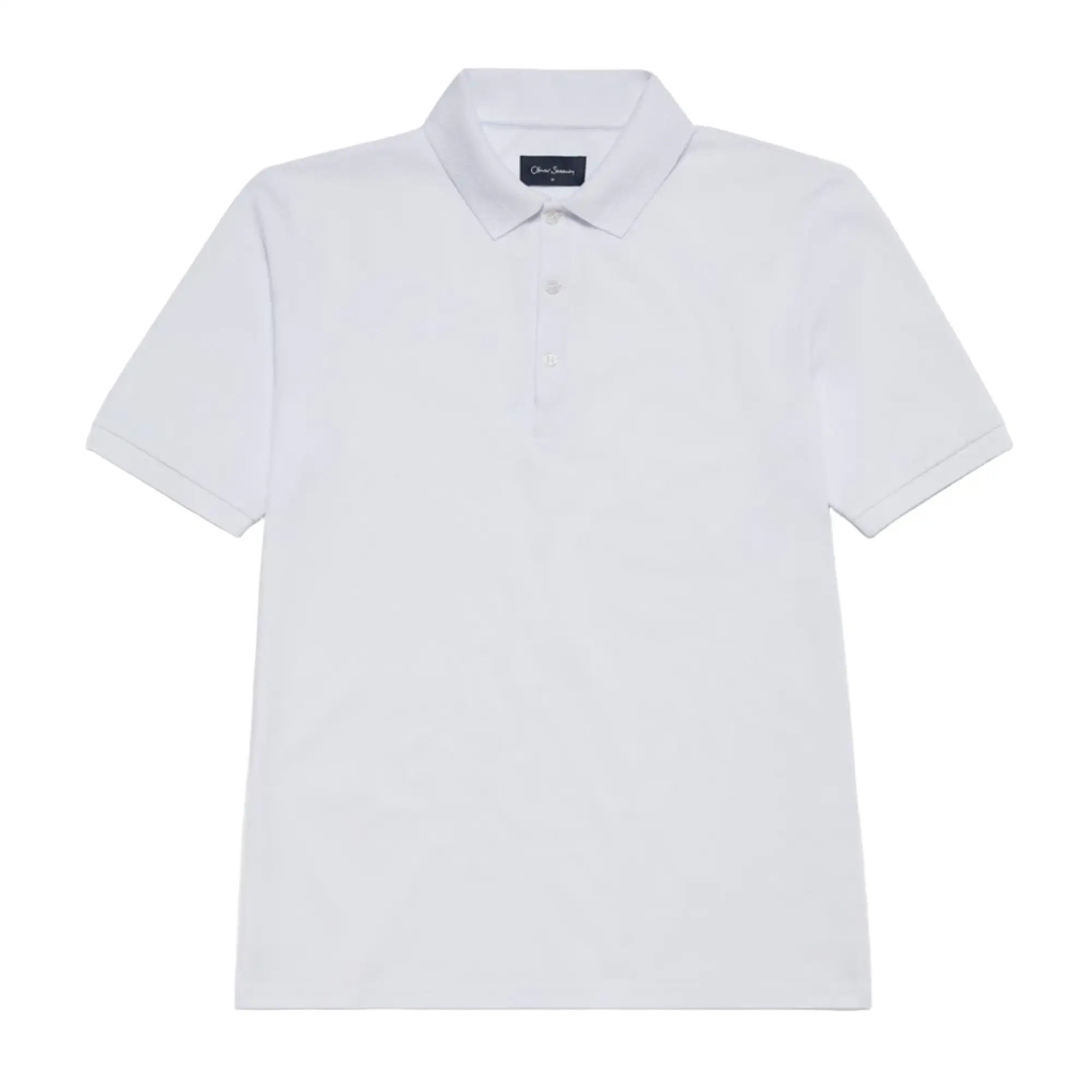Product image 1 of 6 of Oliver Sweeney Men's Tralee Cotton Polo T-Shirt - White
