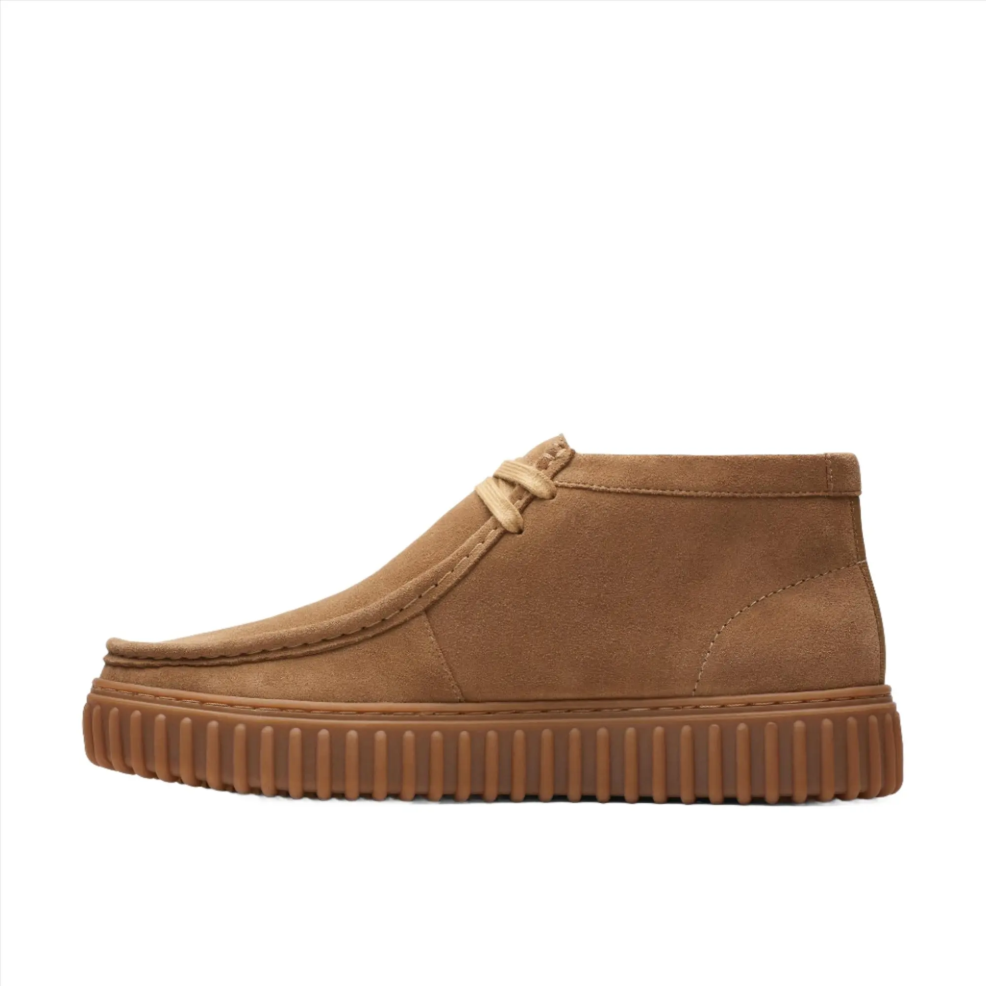 Product image 2 of 8 of Clarks Men's Torhill Hi Boots - Dark Sand Suede