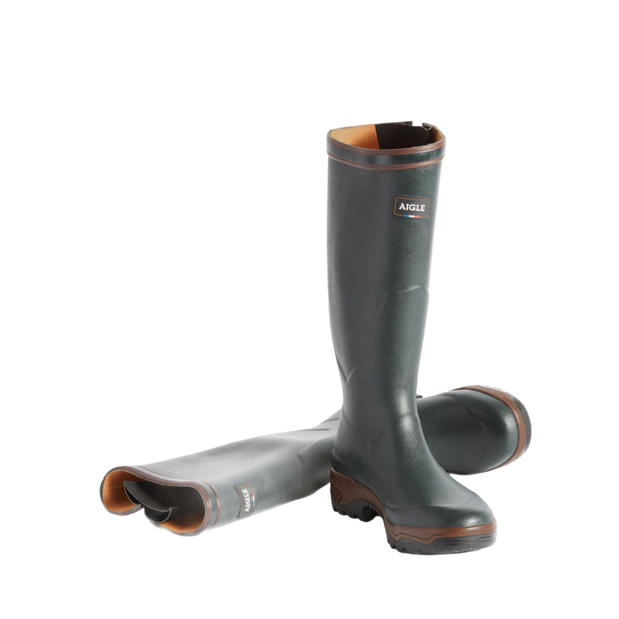 AIGLE Parcours 2 Var rain boots　ブロンズ Aigle Parcours 2 VAR Wellington Boots - Bronze | British Attire