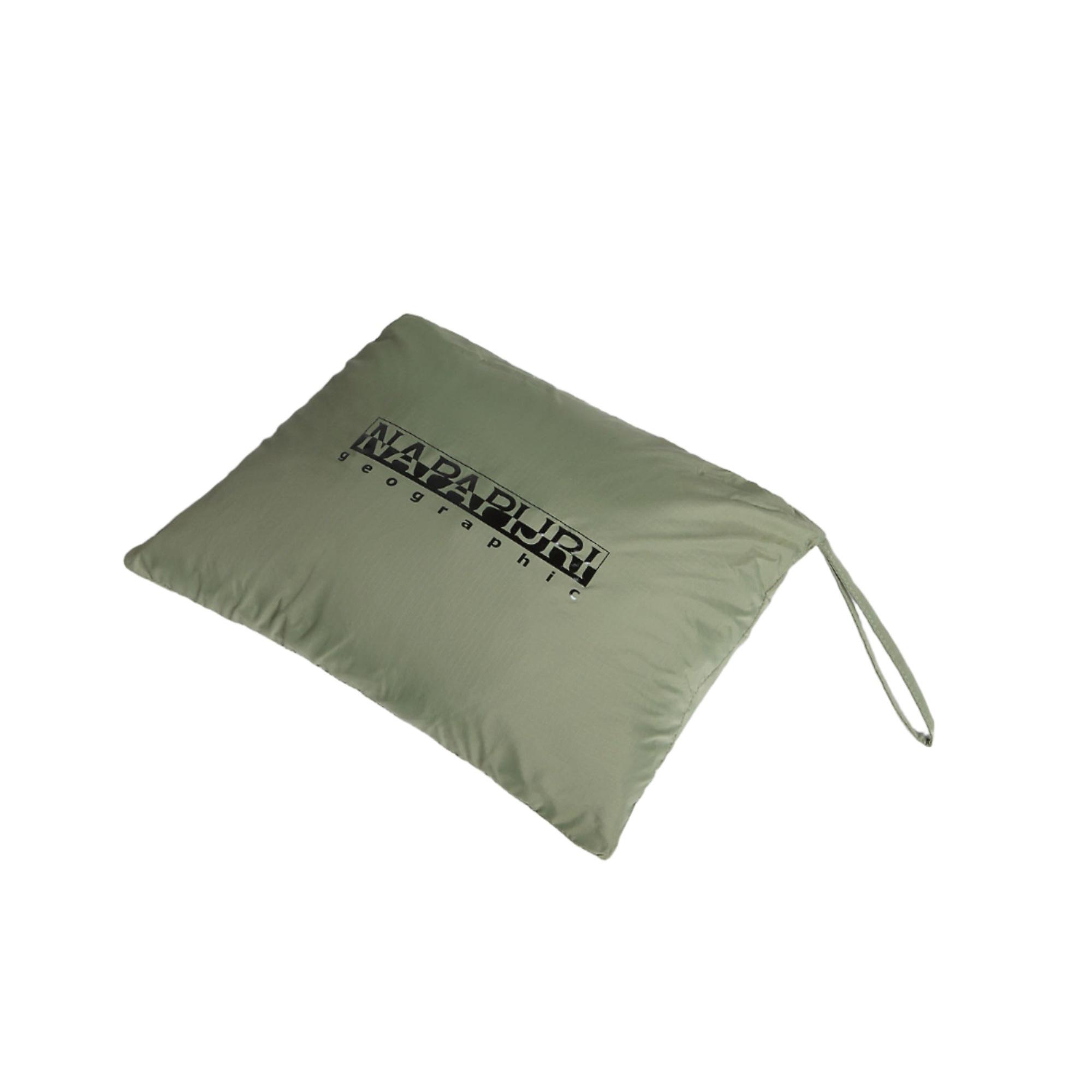Napapijri Rainforest Ripstop Anorak Jacket - Green Lichen