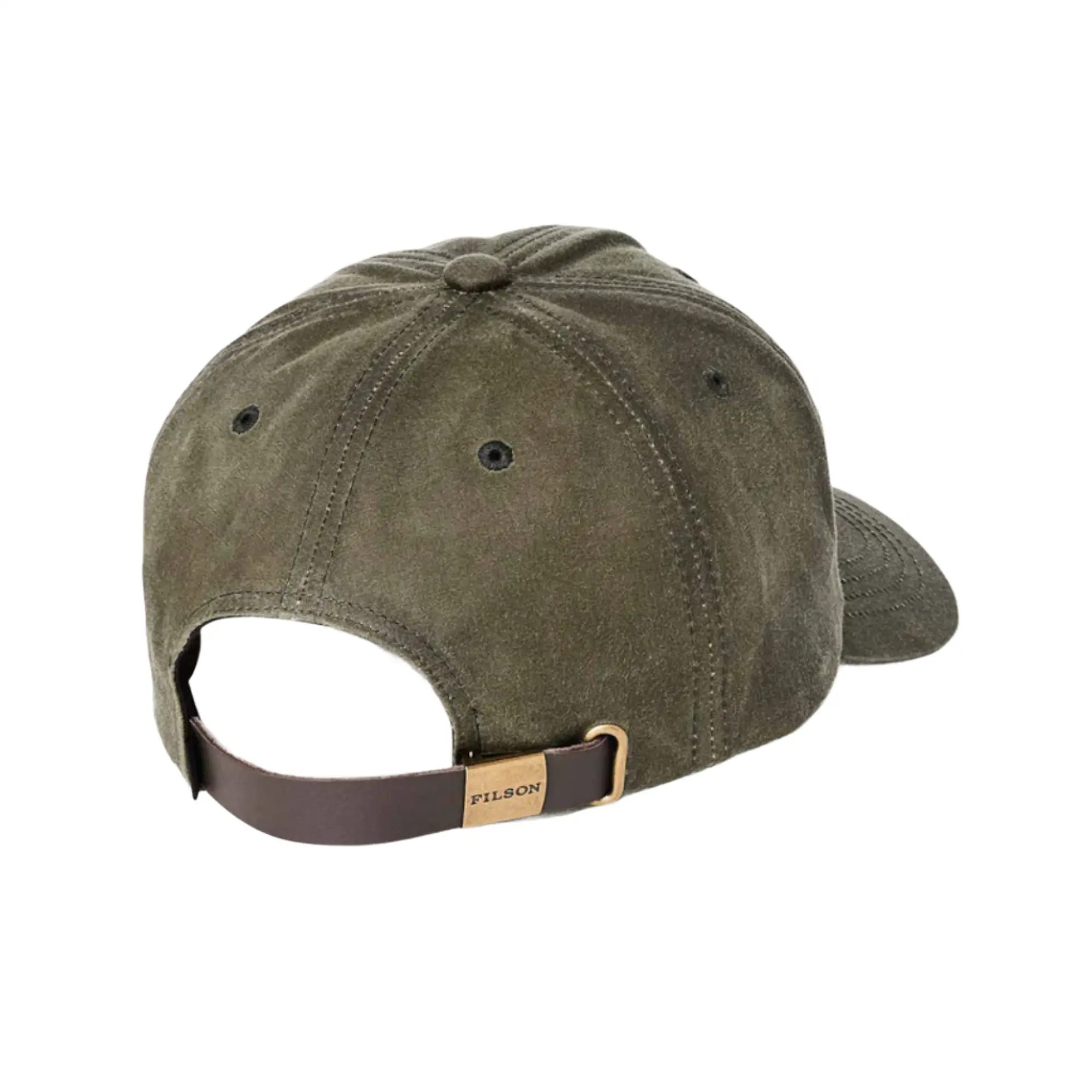 Product image 3 of 3 of Filson Oil Tin Low-Profile Logger Cap - Otter Green