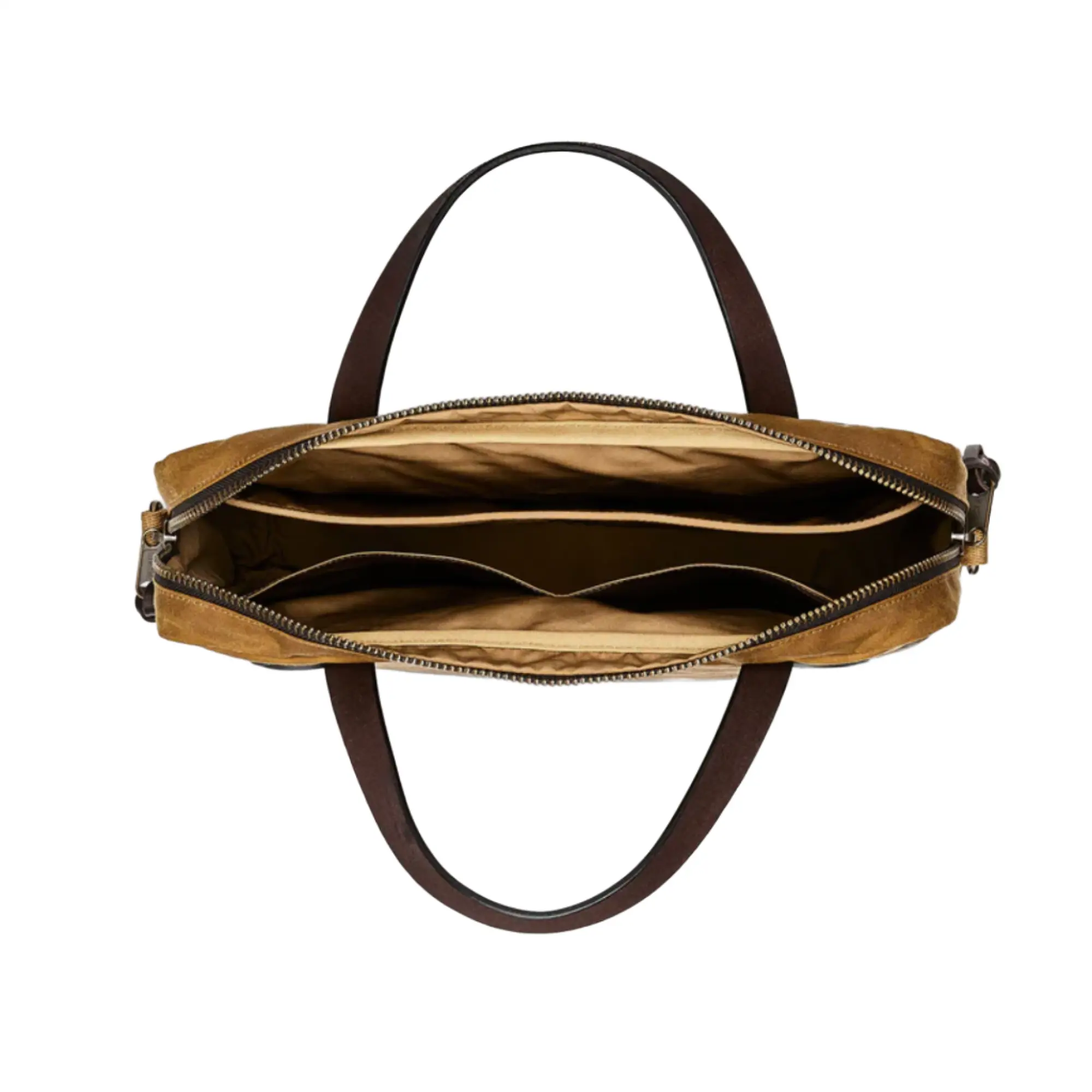 Product image 4 of 4 of Filson Tin Cloth Compact Briefcase - Dark Tan