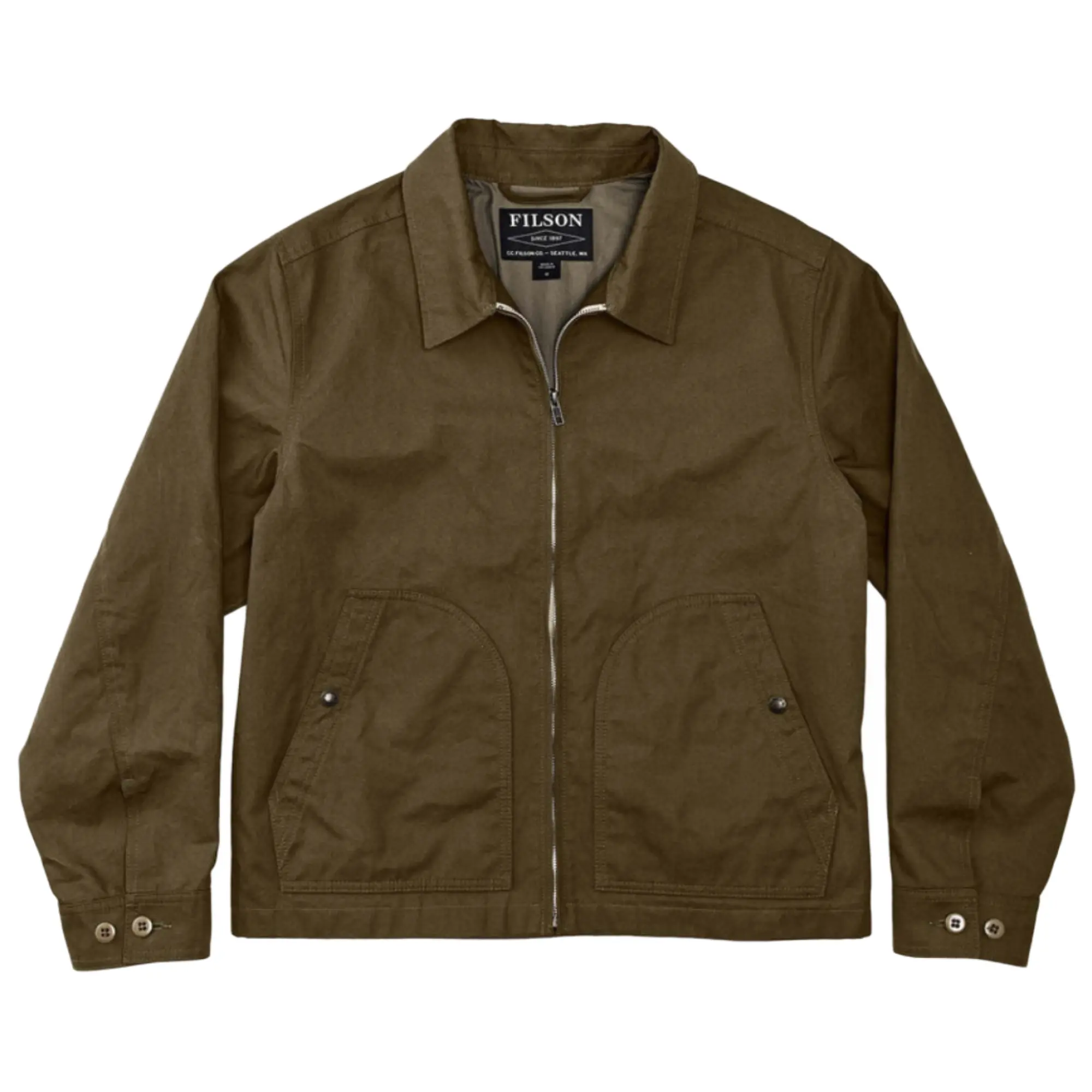 Product image 1 of 2 of Filson Ranger Crewman Jacket - Olive Drab
