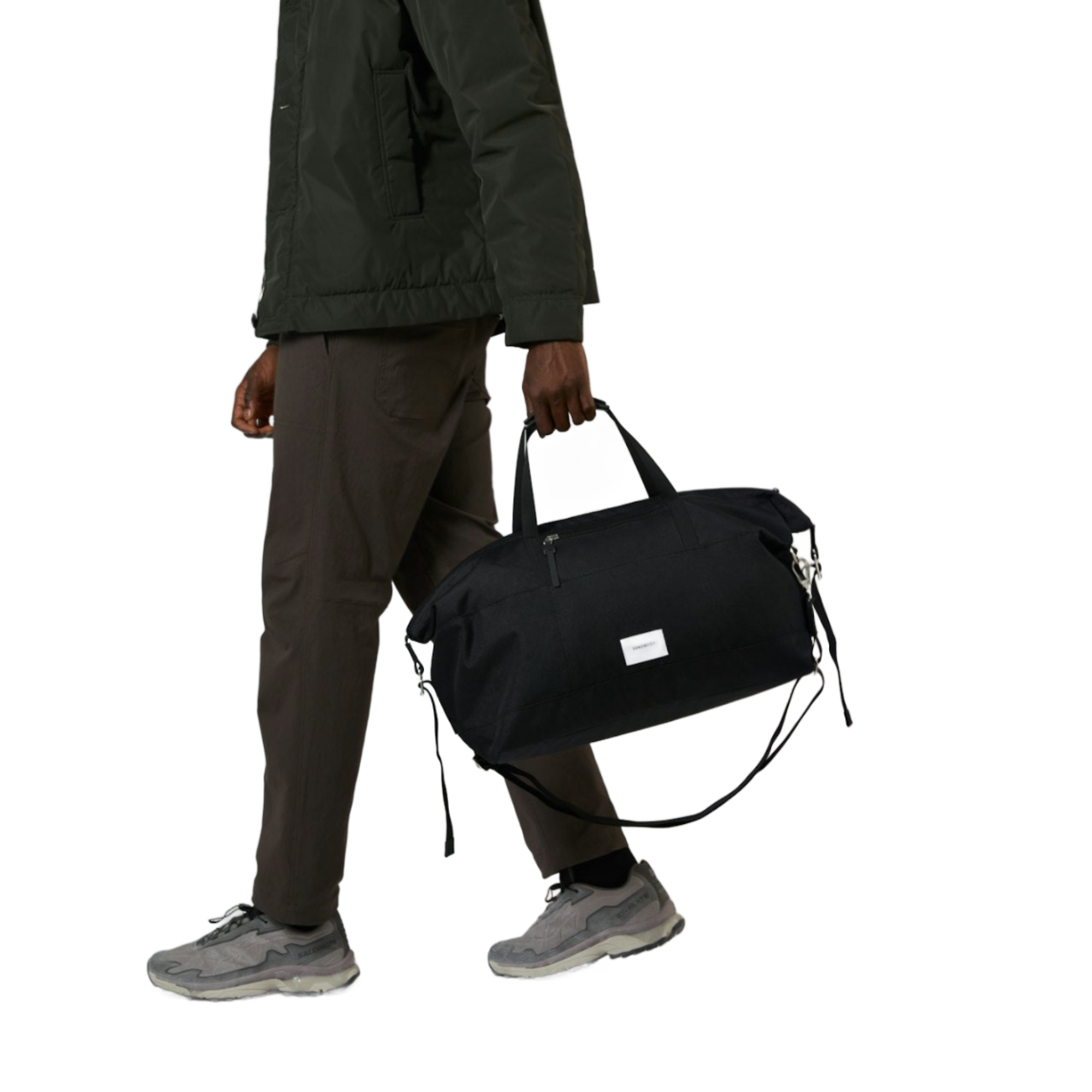 Sandqvist Milton Weekend Bag - Black | British Attire