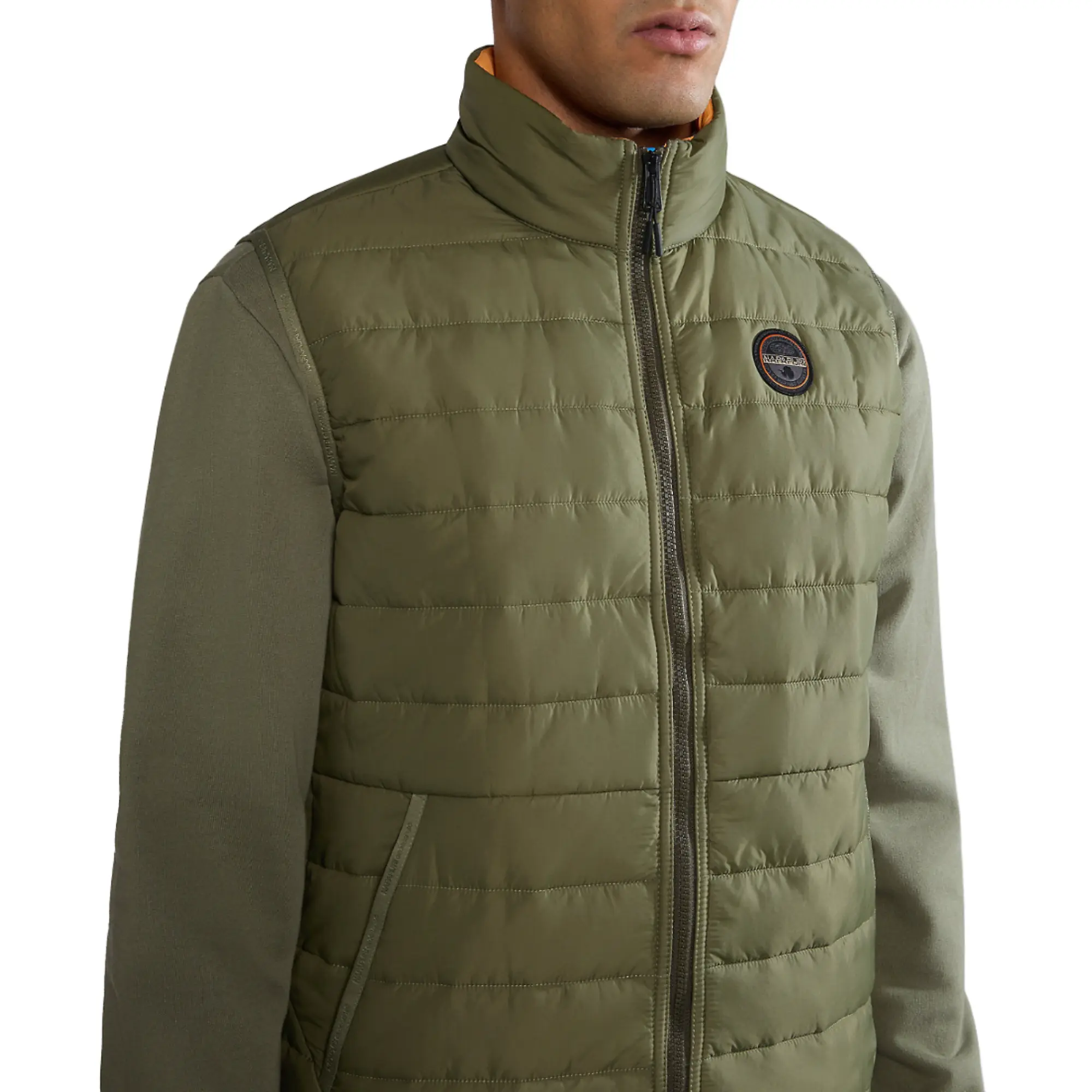 Product image 6 of 6 of Napapijri Men's Acalmar Vest - Green Lichen